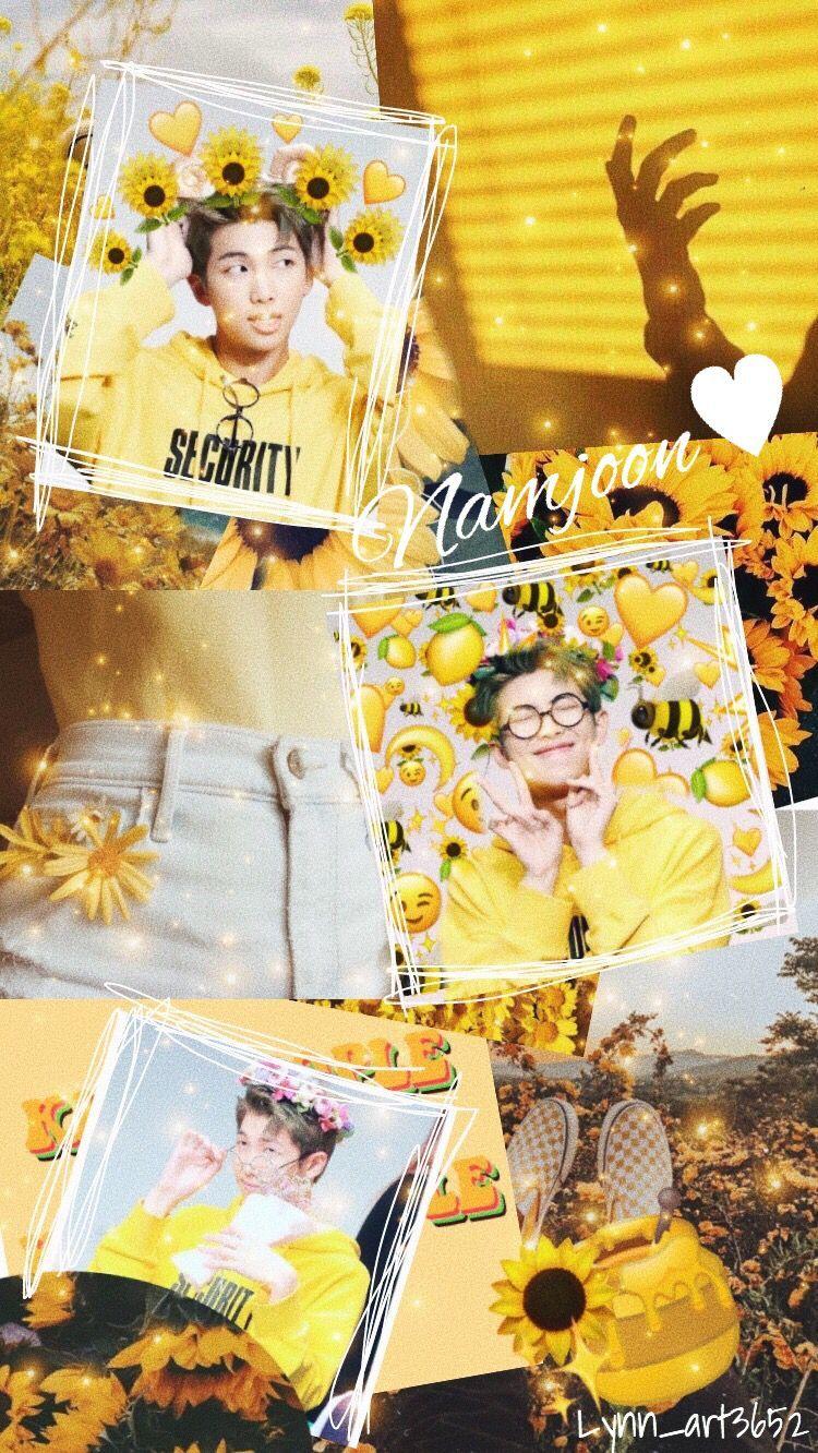 BTS Yellow Aesthetic Wallpapers Top Free BTS Yellow Aesthetic Backgrounds WallpaperAccess