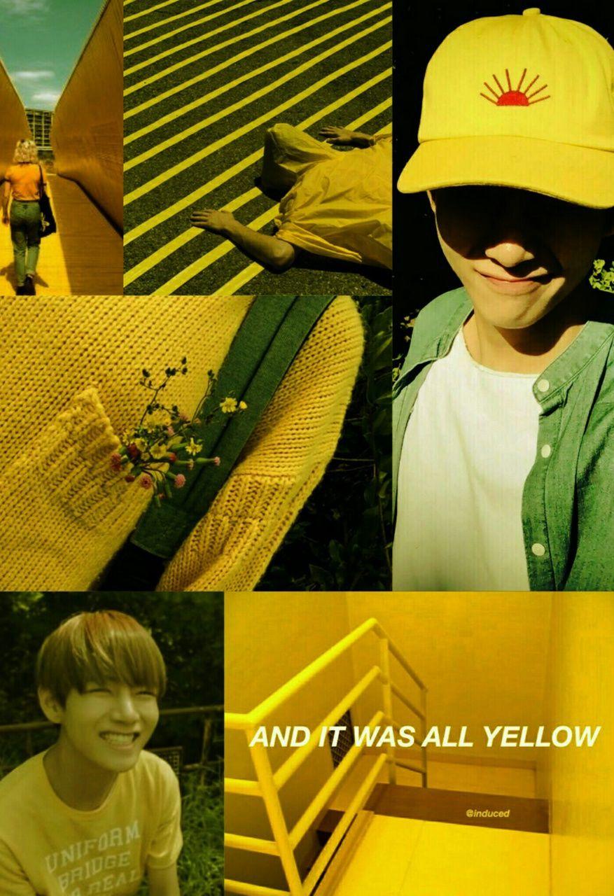 BTS Yellow Aesthetic Wallpapers Top Free BTS Yellow Aesthetic