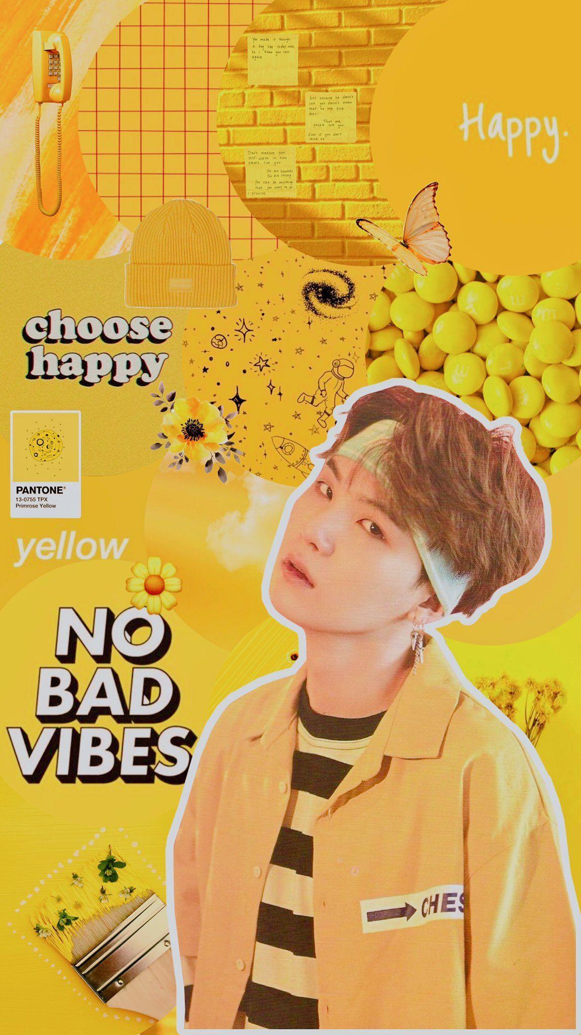 BTS Yellow Aesthetic Wallpapers Top Free BTS Yellow Aesthetic