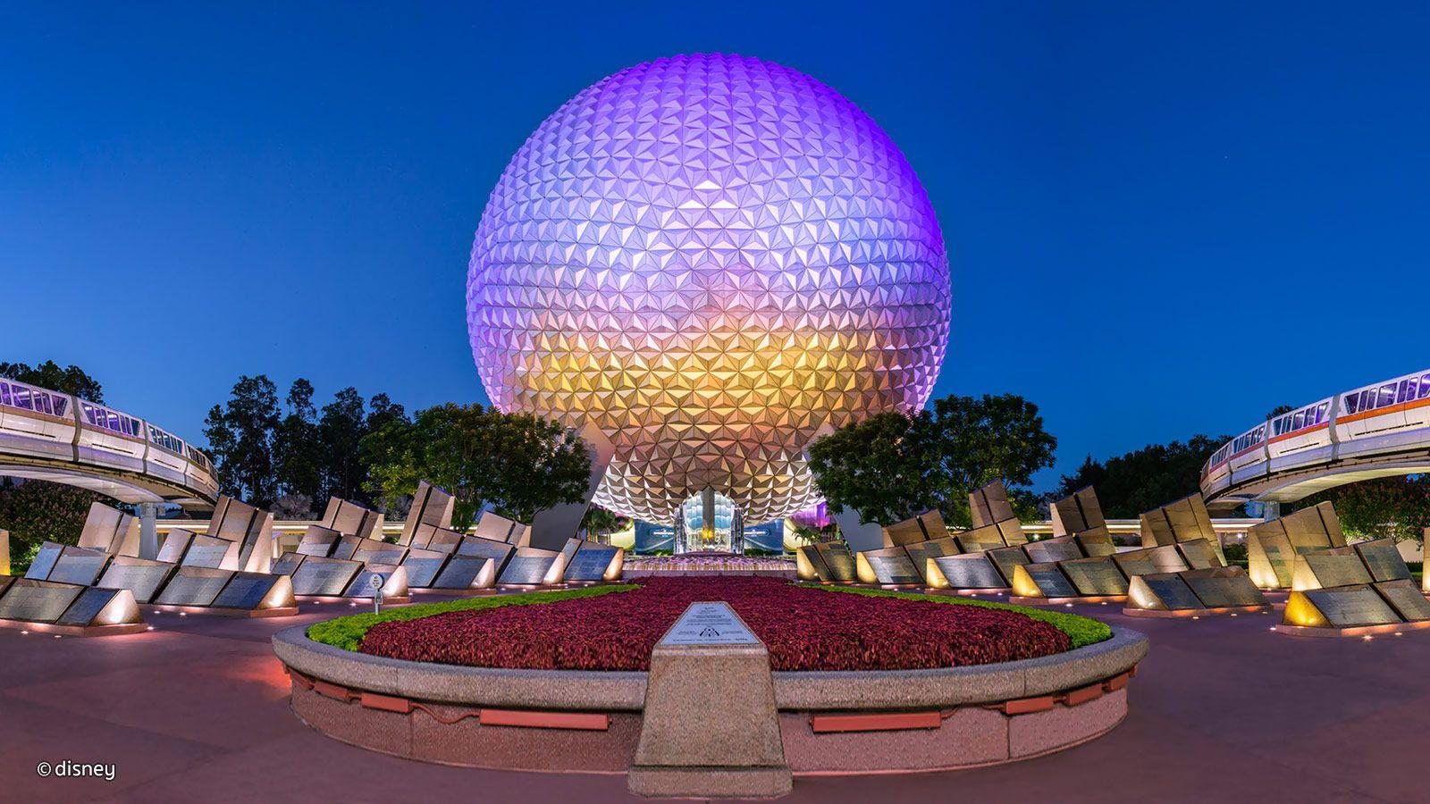 Epcot at Night Wallpapers Top Free Epcot at Night Backgrounds