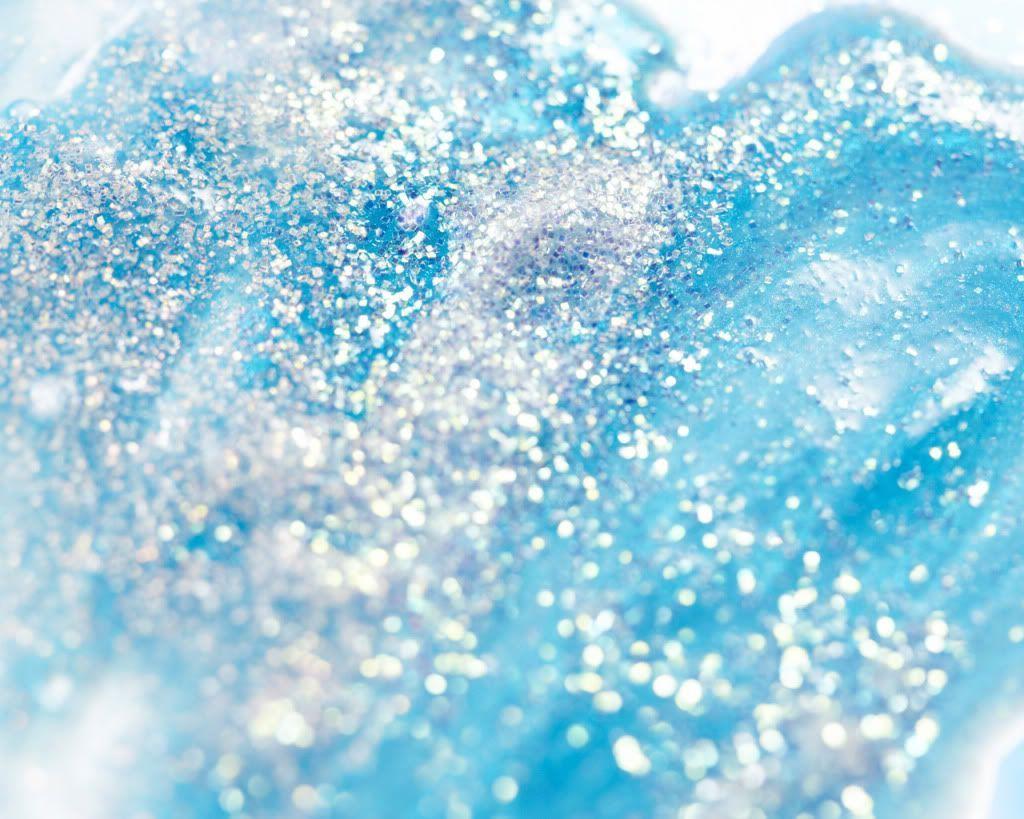 Aqua Blue Glitter Background
