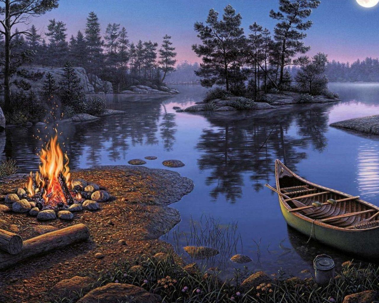 Camp Lake Wallpapers Top Free Camp Lake Backgrounds WallpaperAccess