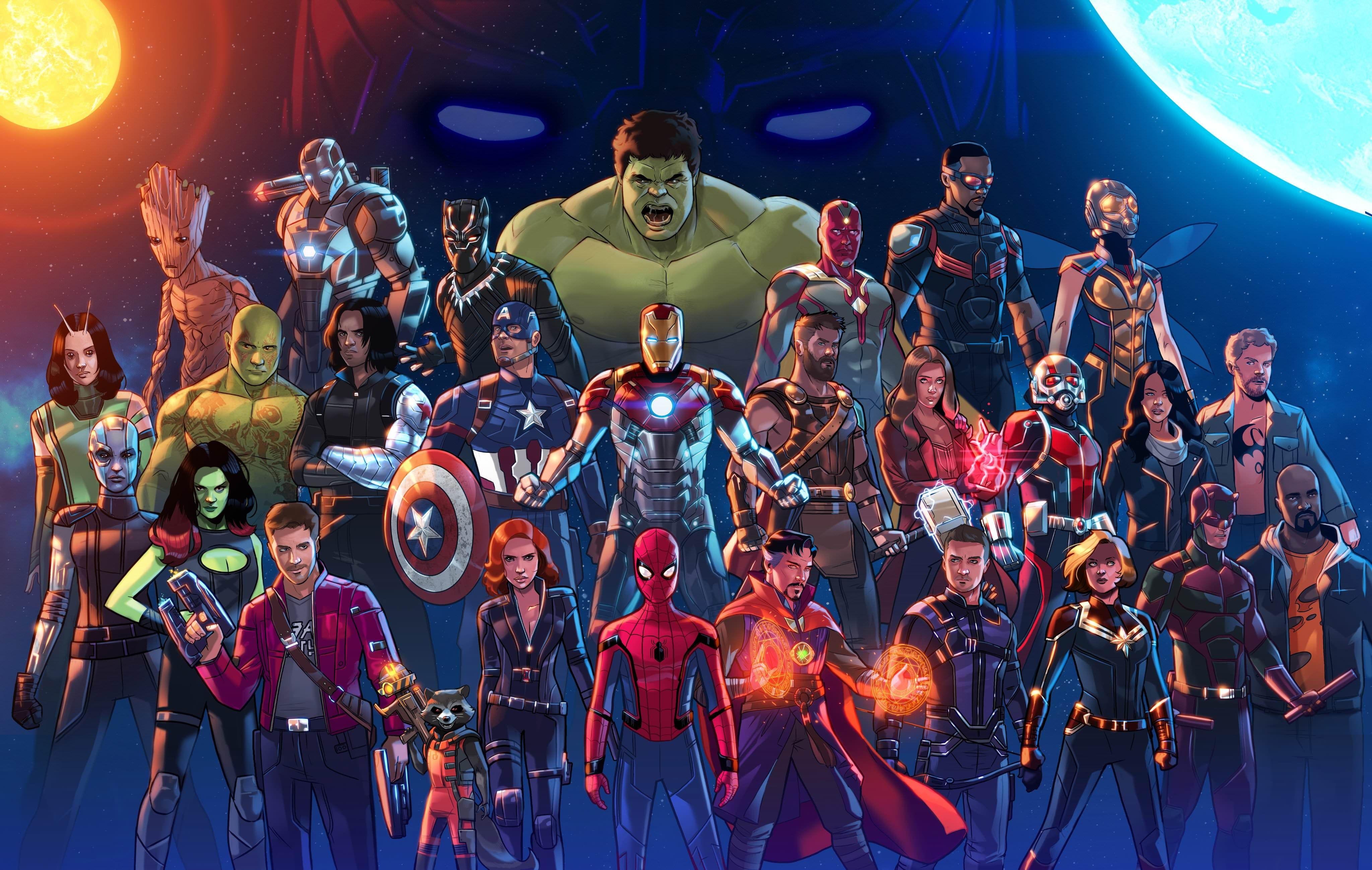 Marvel Universe 4K Wallpapers Top Free Marvel Universe 4K Backgrounds