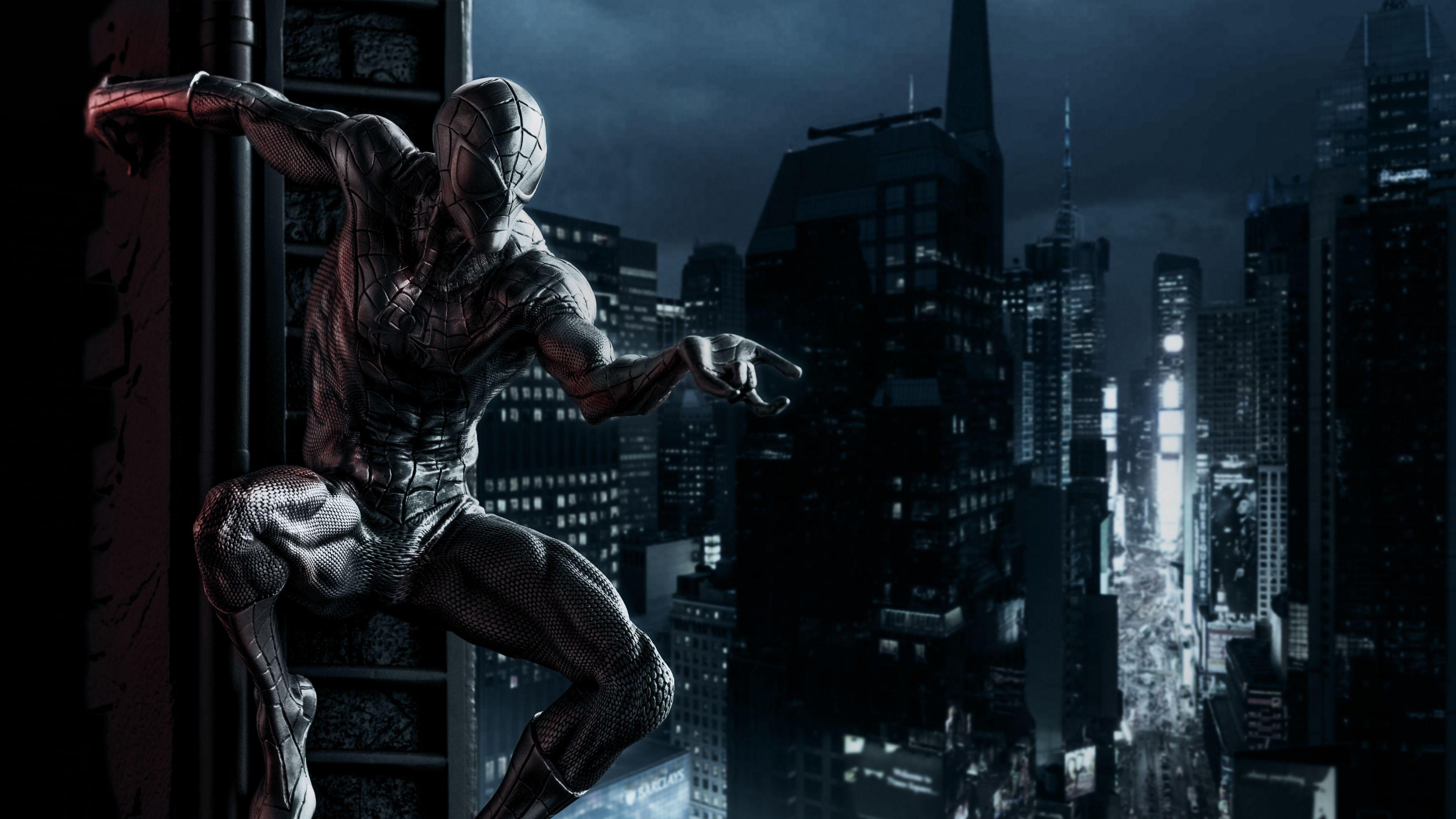 Black SpiderMan 4K Wallpapers Top Free Black SpiderMan 4K