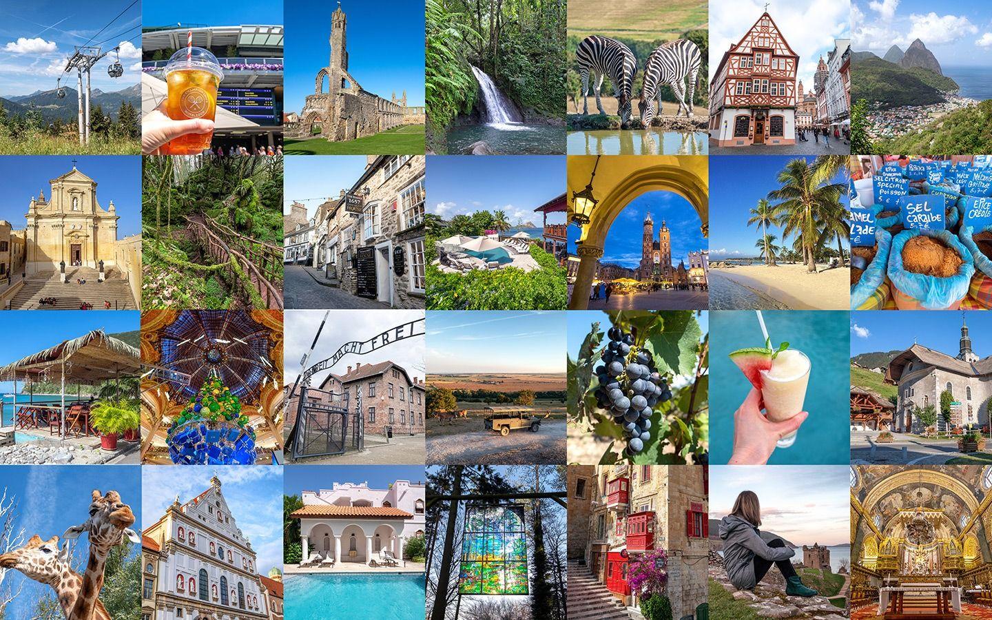Travel Collage Wallpapers Top Free Travel Collage Backgrounds