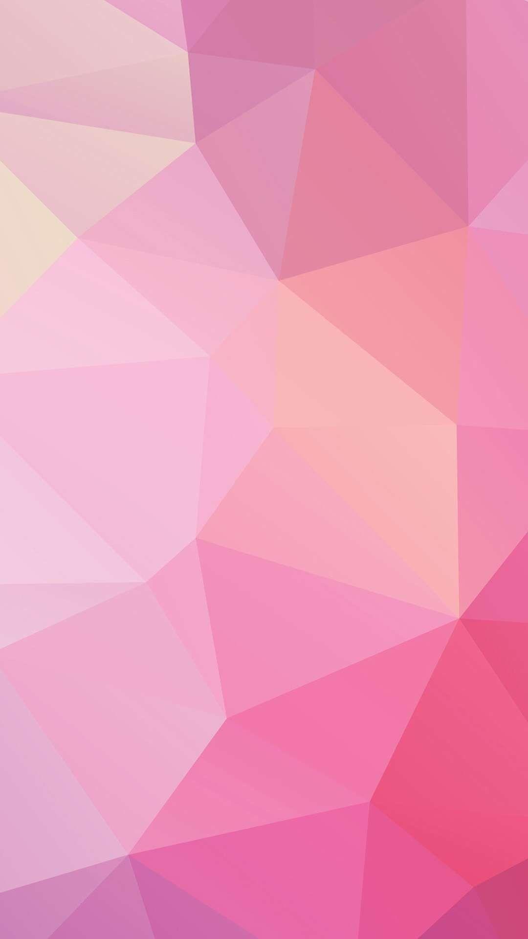 Pink Geometric Phone Wallpapers Top Free Pink Geometric Phone