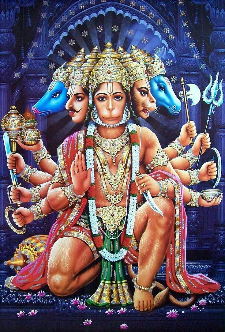 Panchmukhi Hanuman Images
