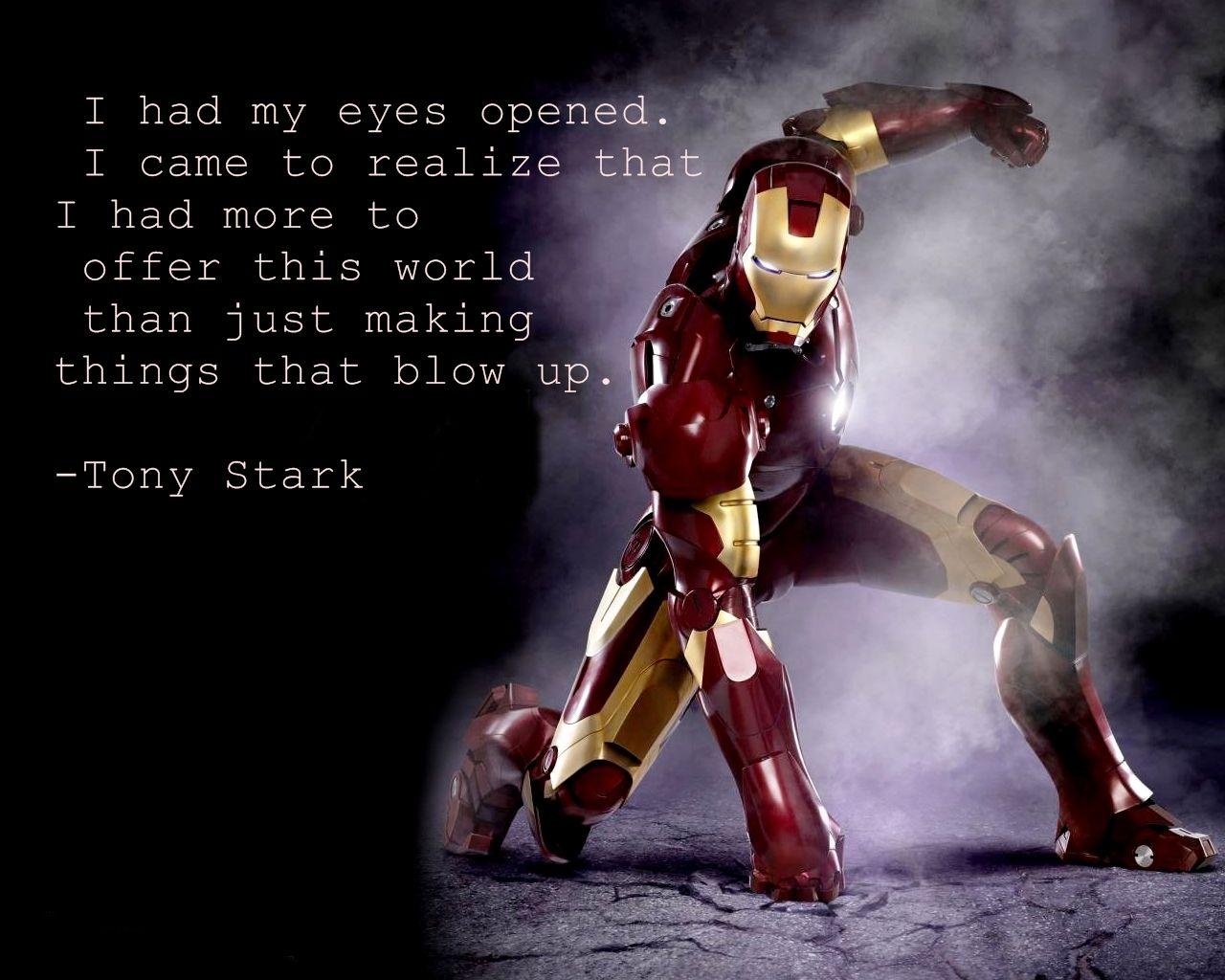 Tony Stark Quotes Wallpapers Top Free Tony Stark Quotes Backgrounds