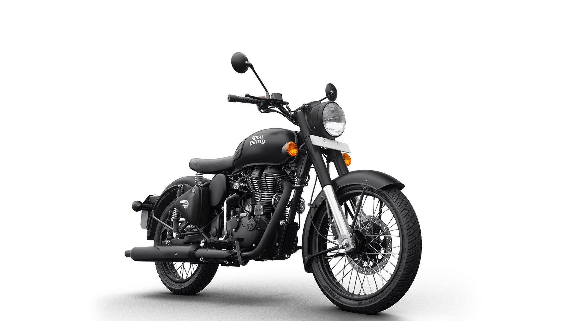 Royal Enfield 500 Stealth Black Wallpapers Top Free Royal Enfield 500