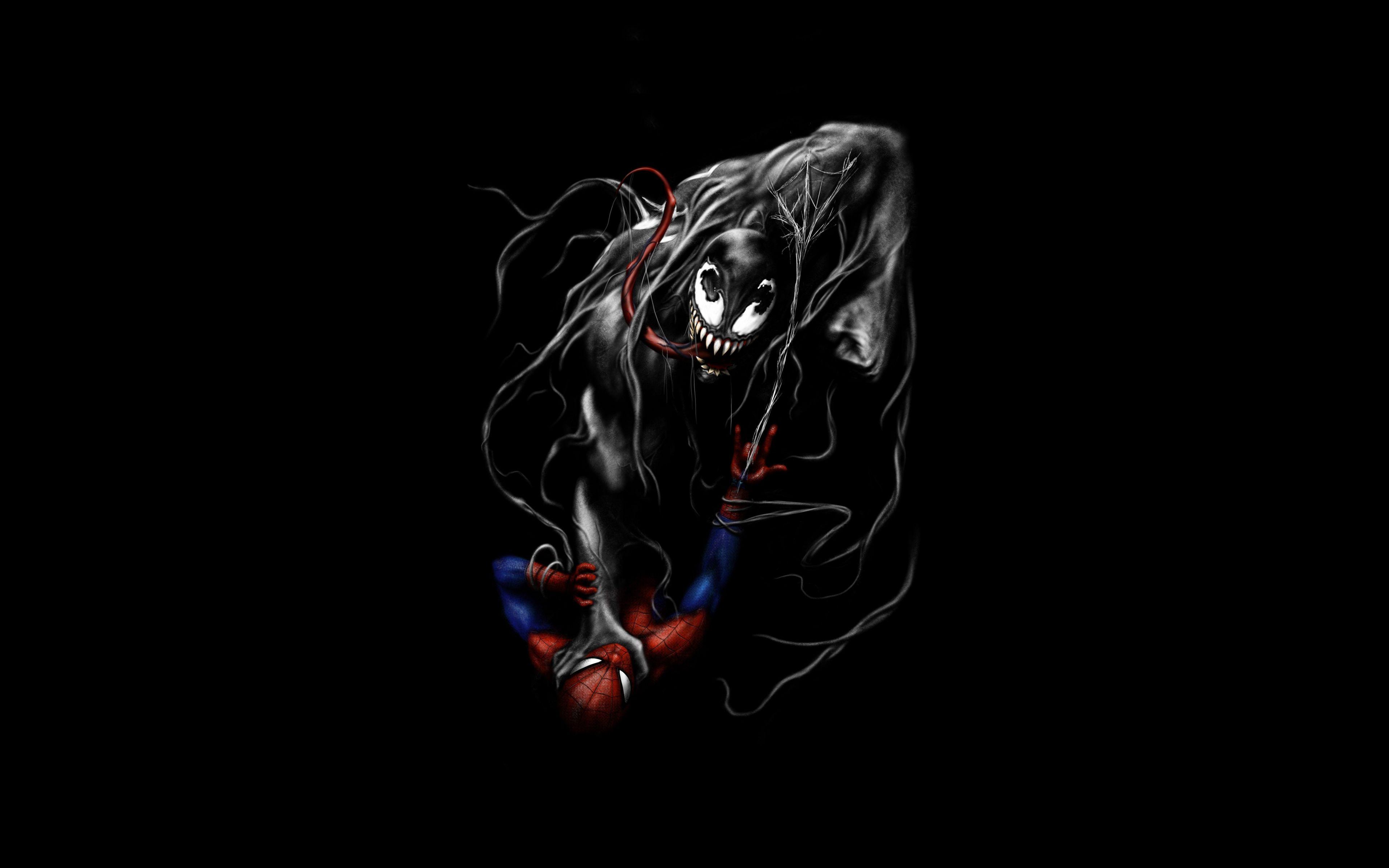 Venom Neon Wallpapers Top Free Venom Neon Backgrounds WallpaperAccess