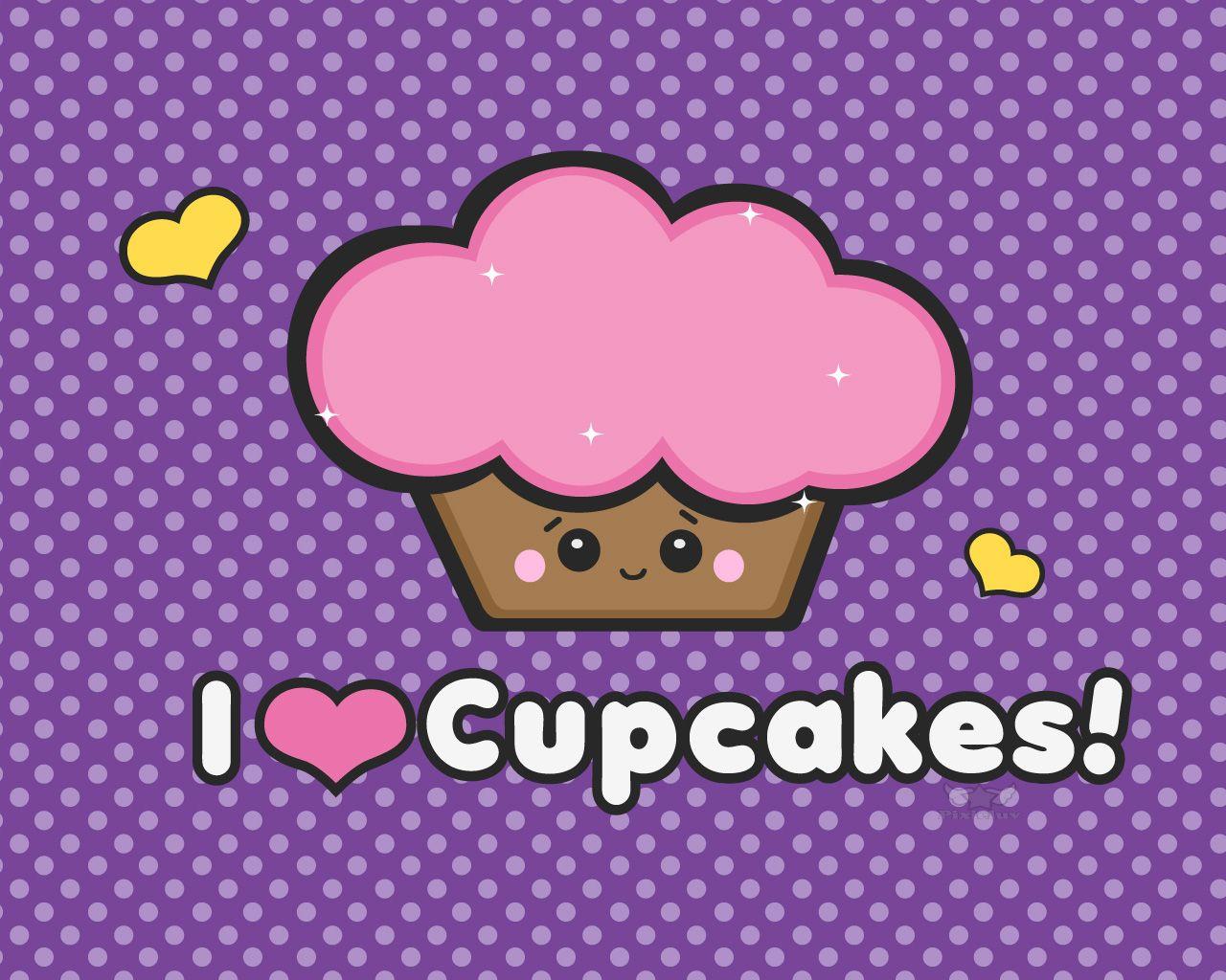 Cute Animated Cupcakes