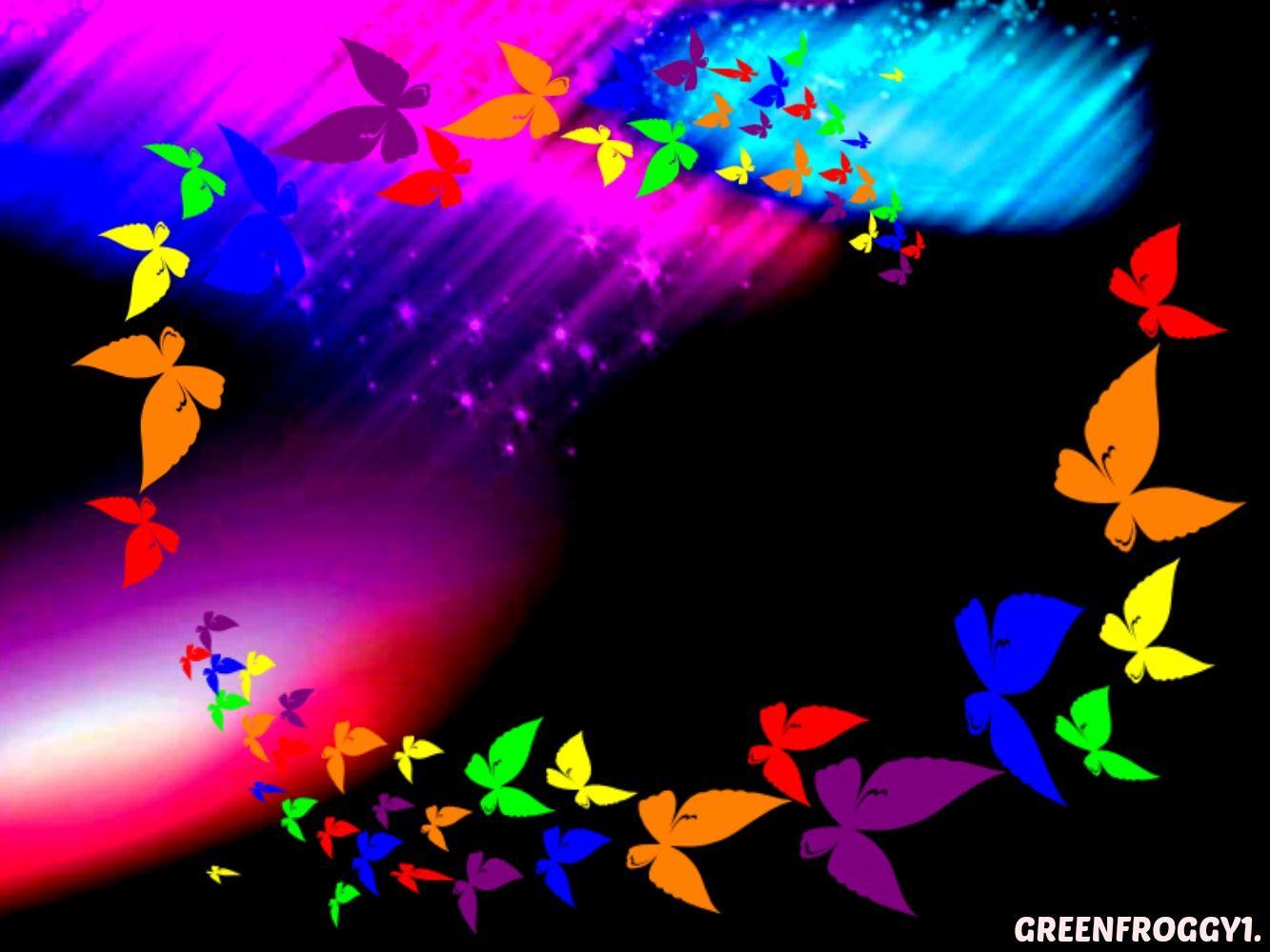 Rainbow Butterfly Wallpapers Top Free Rainbow Butterfly Backgrounds WallpaperAccess