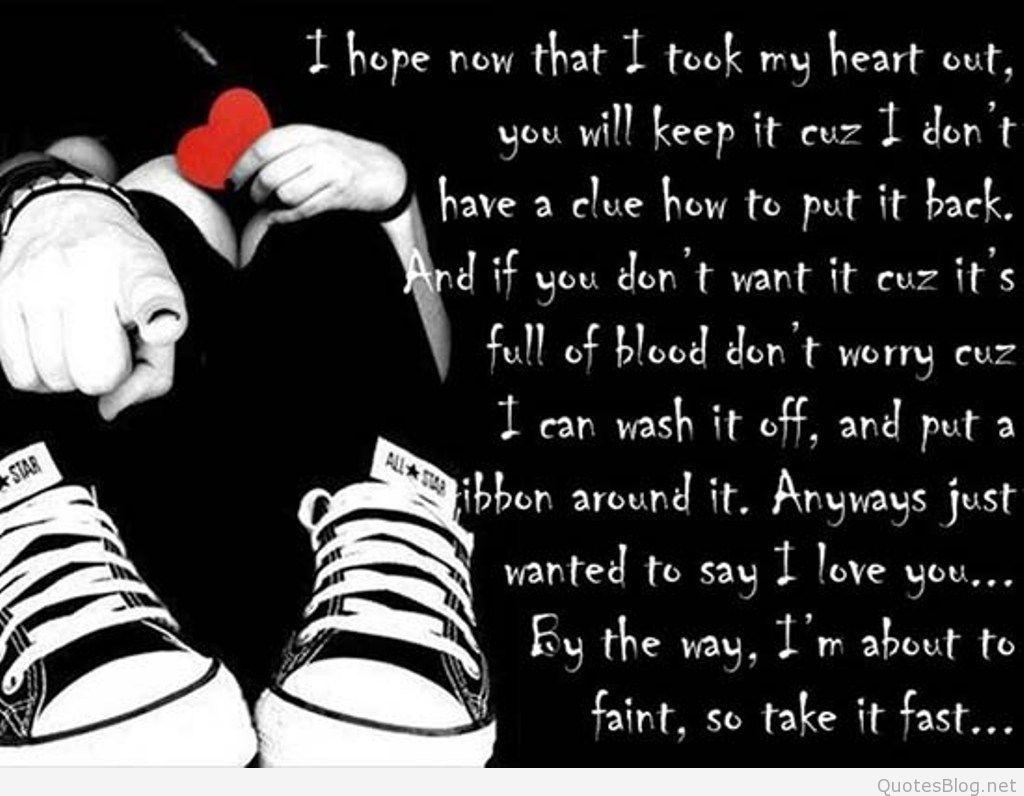 Emo Quotes Wallpapers Top Free Emo Quotes Backgrounds WallpaperAccess