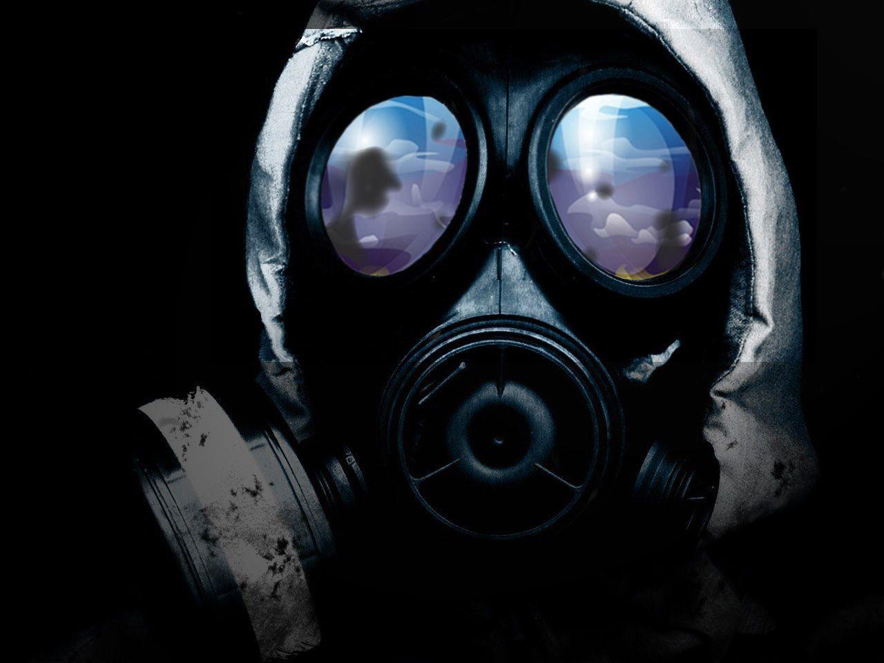 Neon Gas Mask Wallpapers Top Free Neon Gas Mask Backgrounds