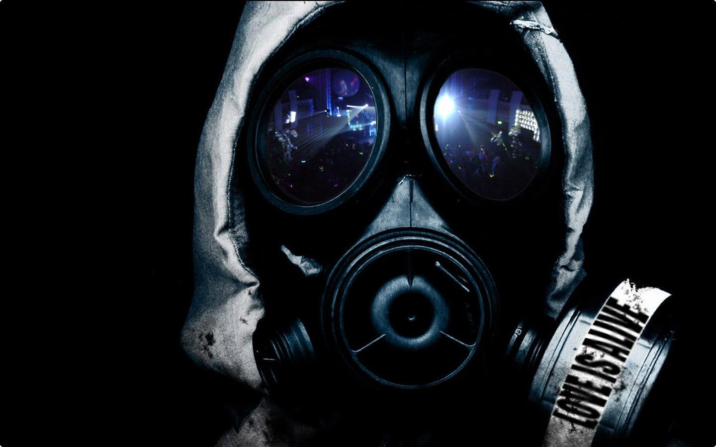 Neon Gas Mask Wallpapers Top Free Neon Gas Mask Backgrounds