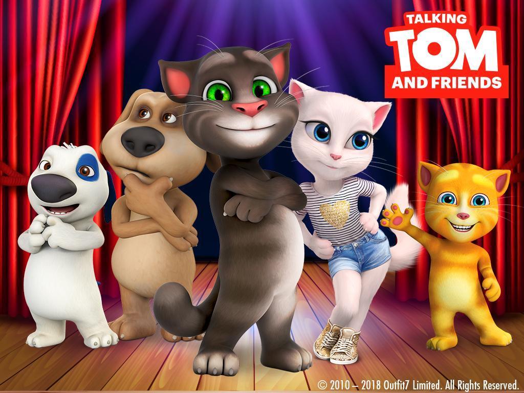 Talking Tom and Friends Wallpapers Top Free Talking Tom and Friends Backgrounds WallpaperAccess