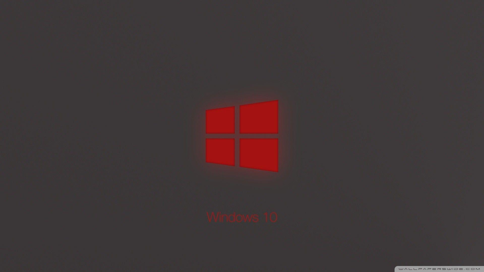 Red Windows 10 Wallpapers Top Free Red Windows 10 Backgrounds