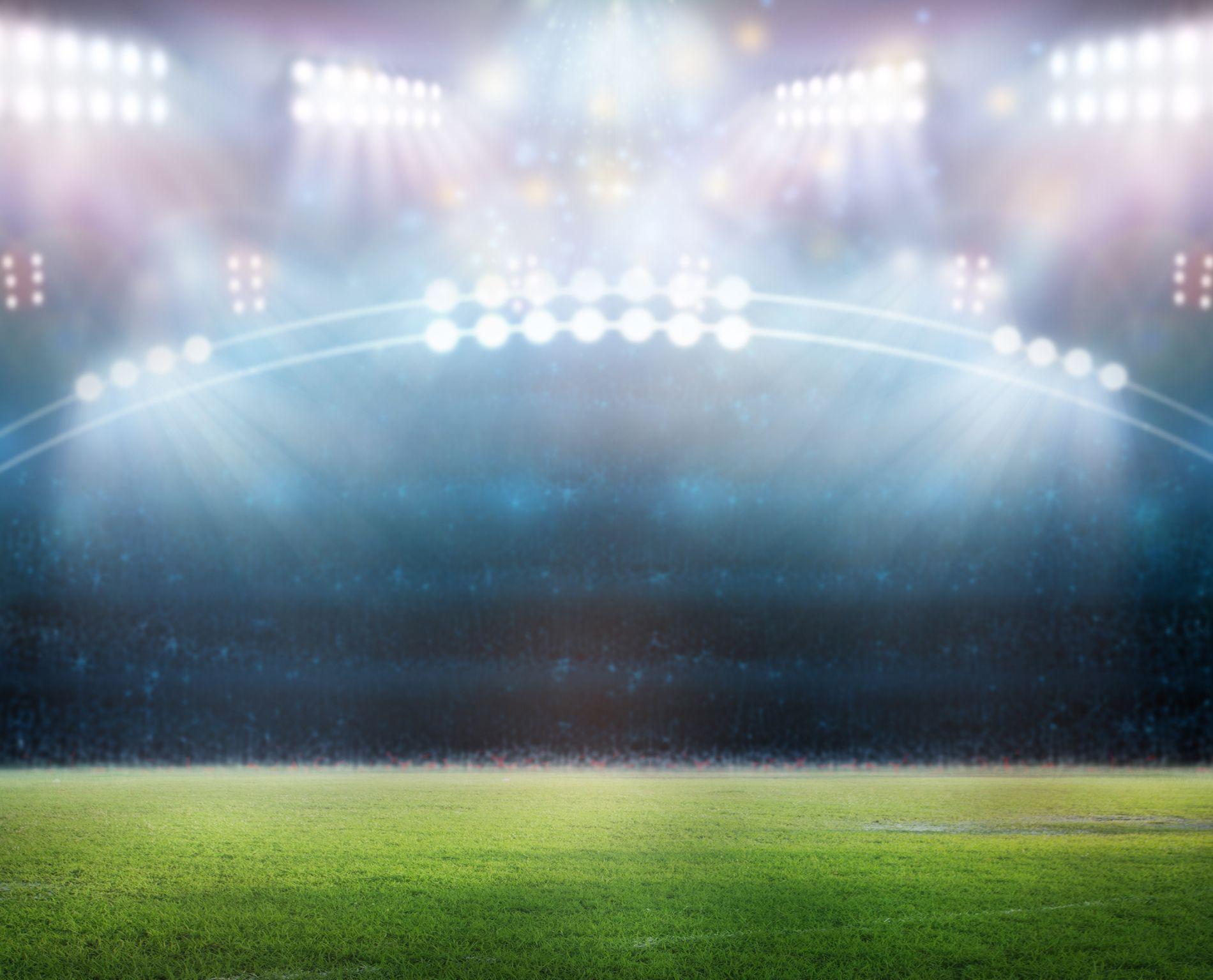 Football Stadium Lights Background
