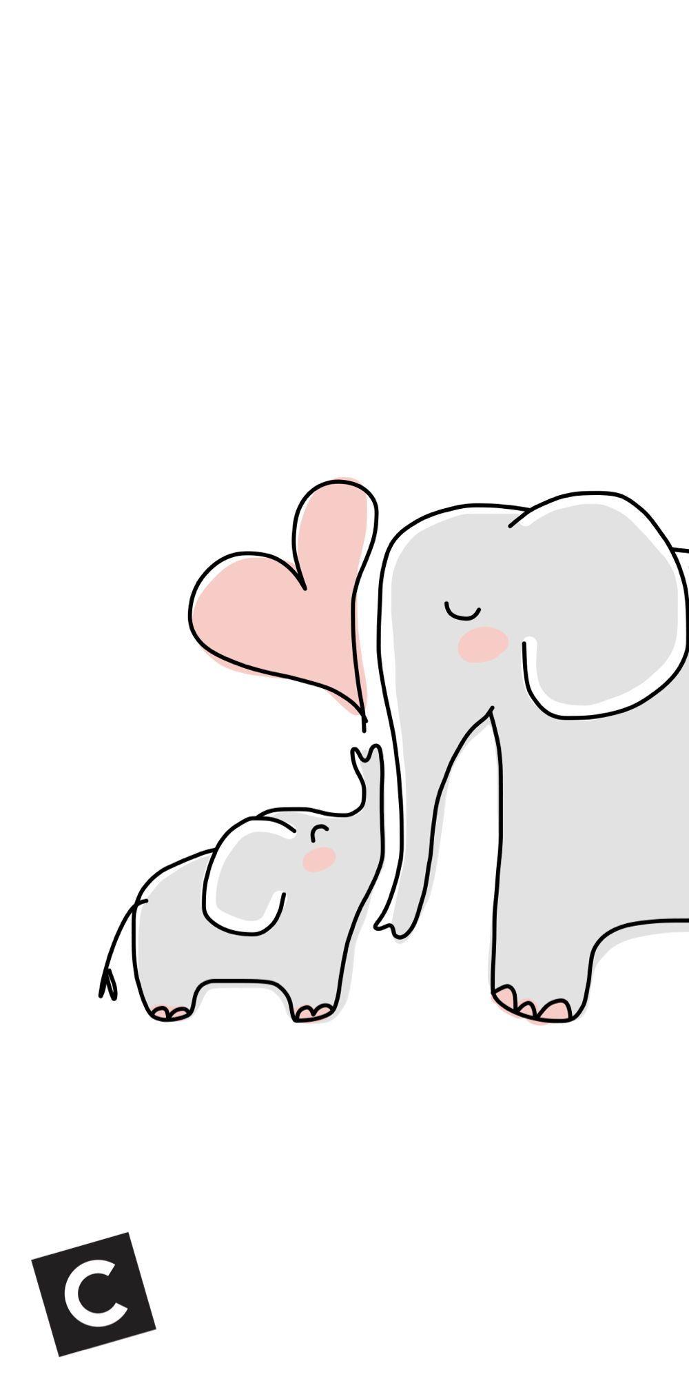 Cute Elephant iPhone Wallpapers Top Free Cute Elephant iPhone