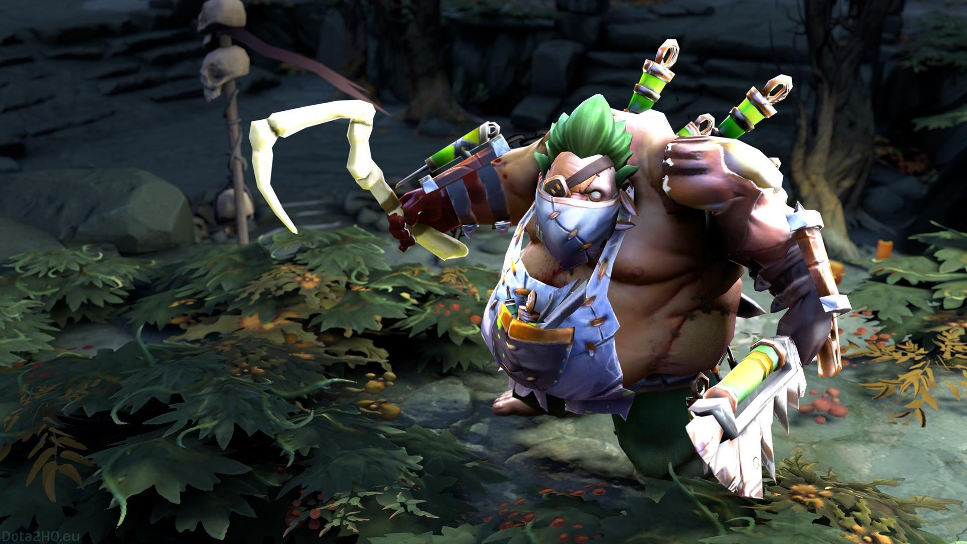 Dota 2 Pudge Hook Wallpaper