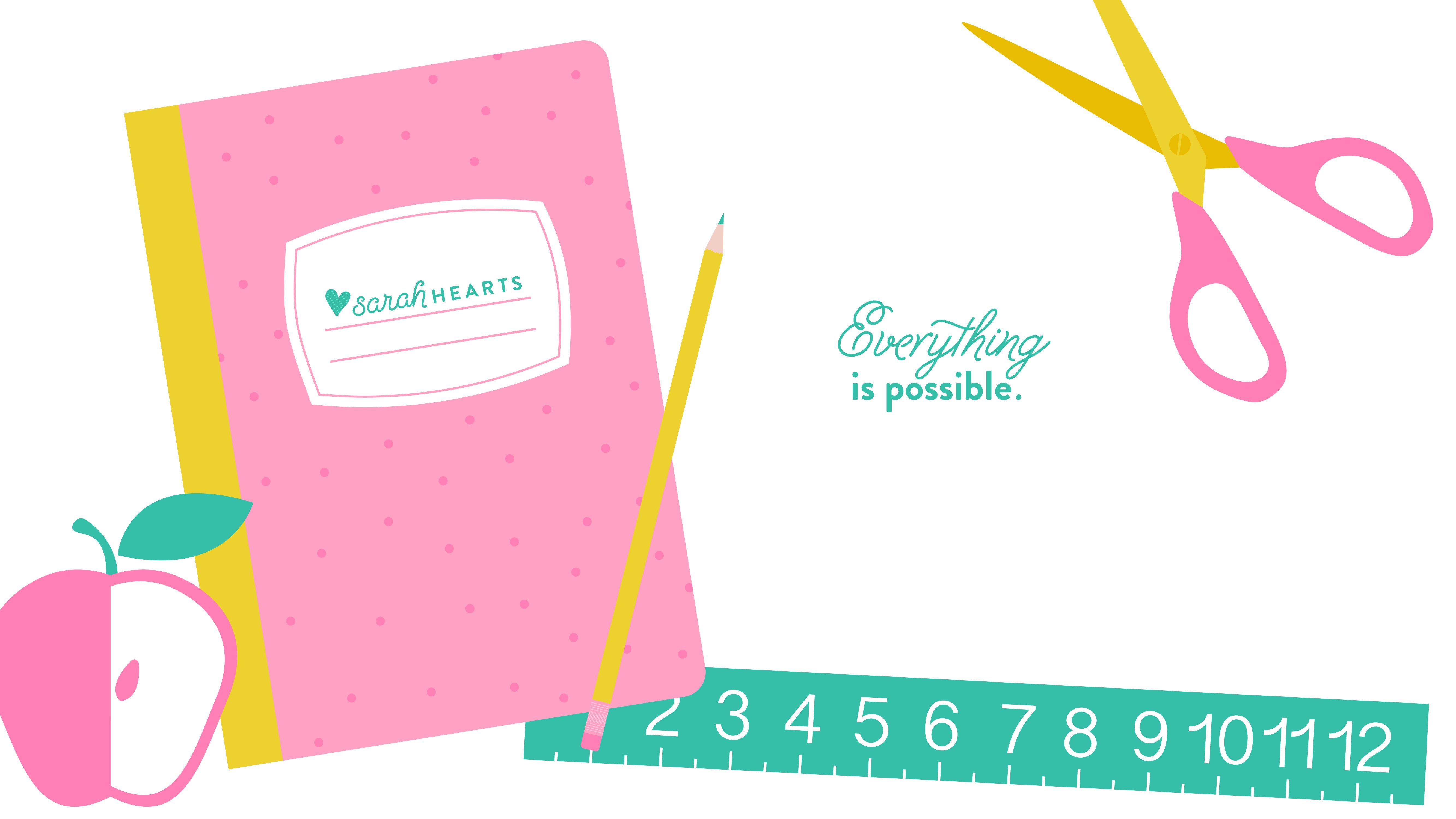 School Supplies Wallpapers Top Free School Supplies Backgrounds