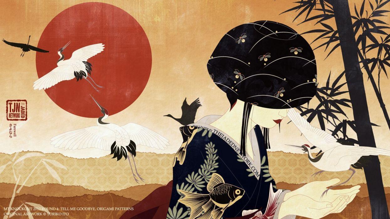 Japanese Crane Wallpapers Top Free Japanese Crane Backgrounds