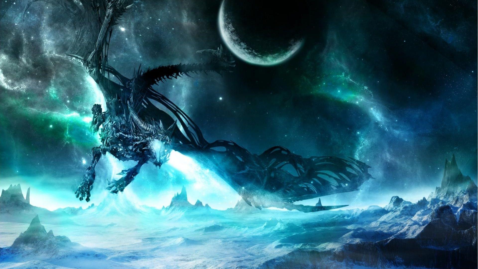 Galaxy Dragon Wallpapers Top Free Galaxy Dragon Backgrounds