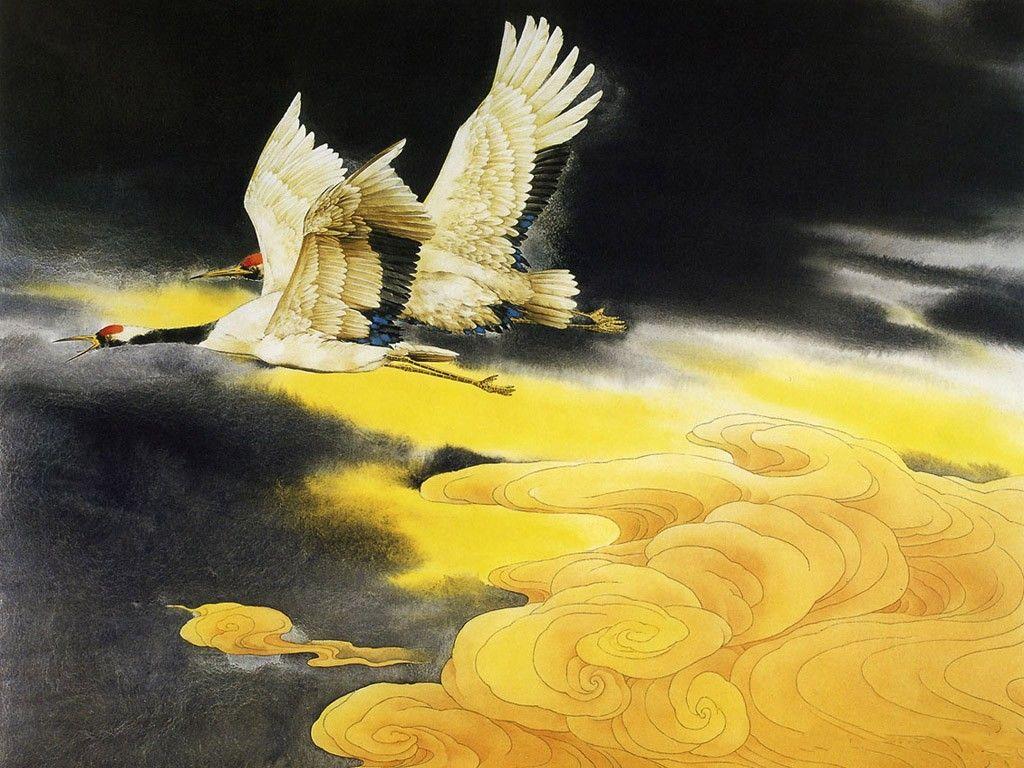 Japanese Crane Wallpapers Top Free Japanese Crane Backgrounds