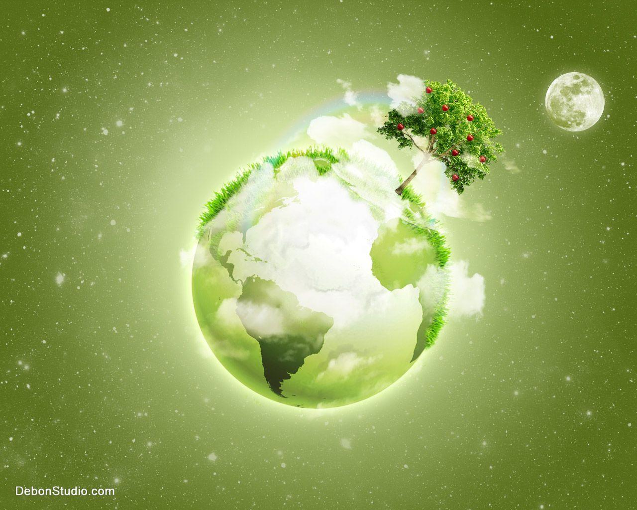 Green Earth Wallpapers Top Free Green Earth Backgrounds WallpaperAccess