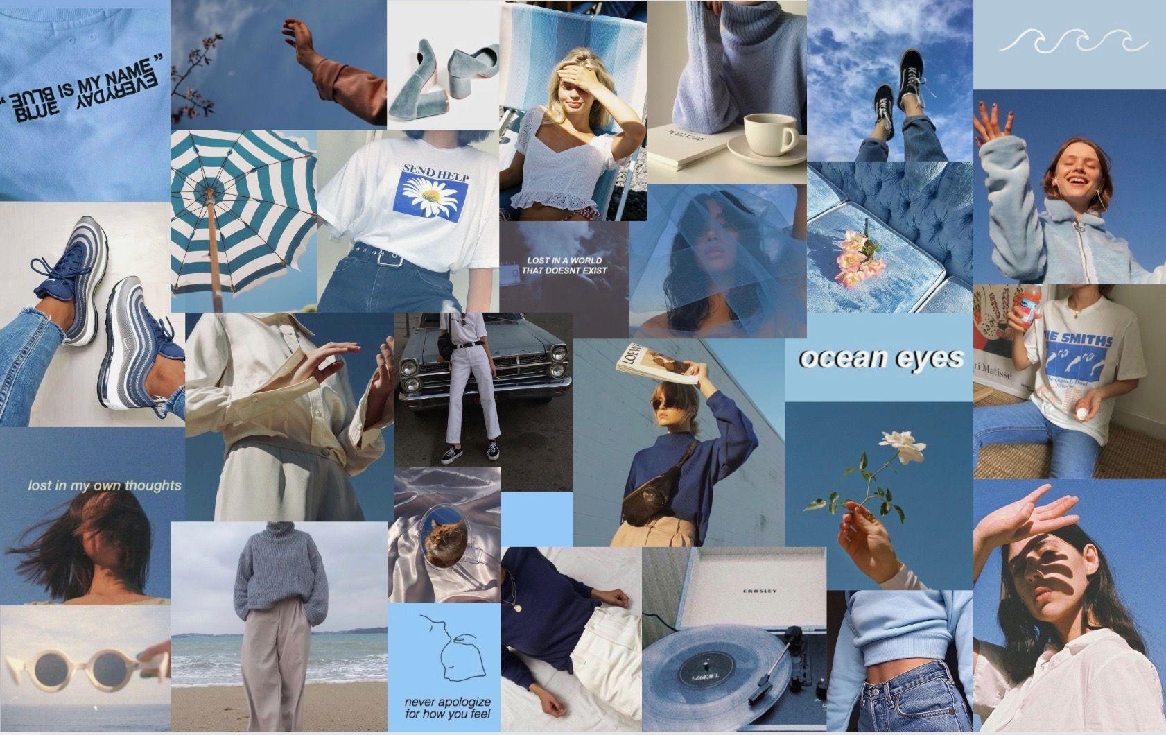 Yellow Aesthetic Collage Wallpaper Laptop See more ideas about