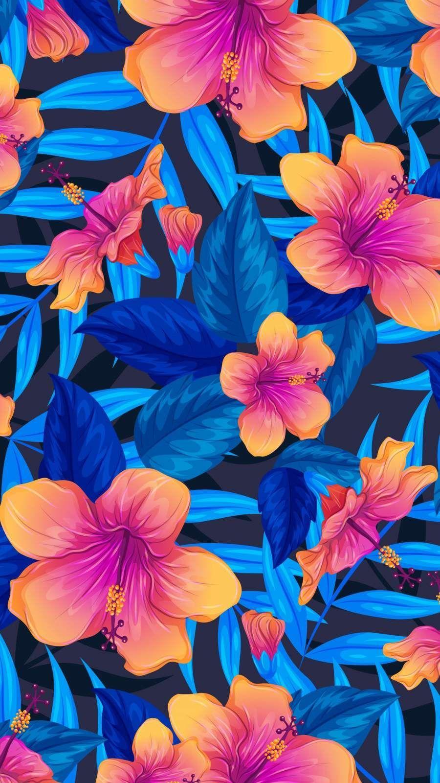 Colorful Flowers iPhone Wallpapers Top Free Colorful Flowers iPhone