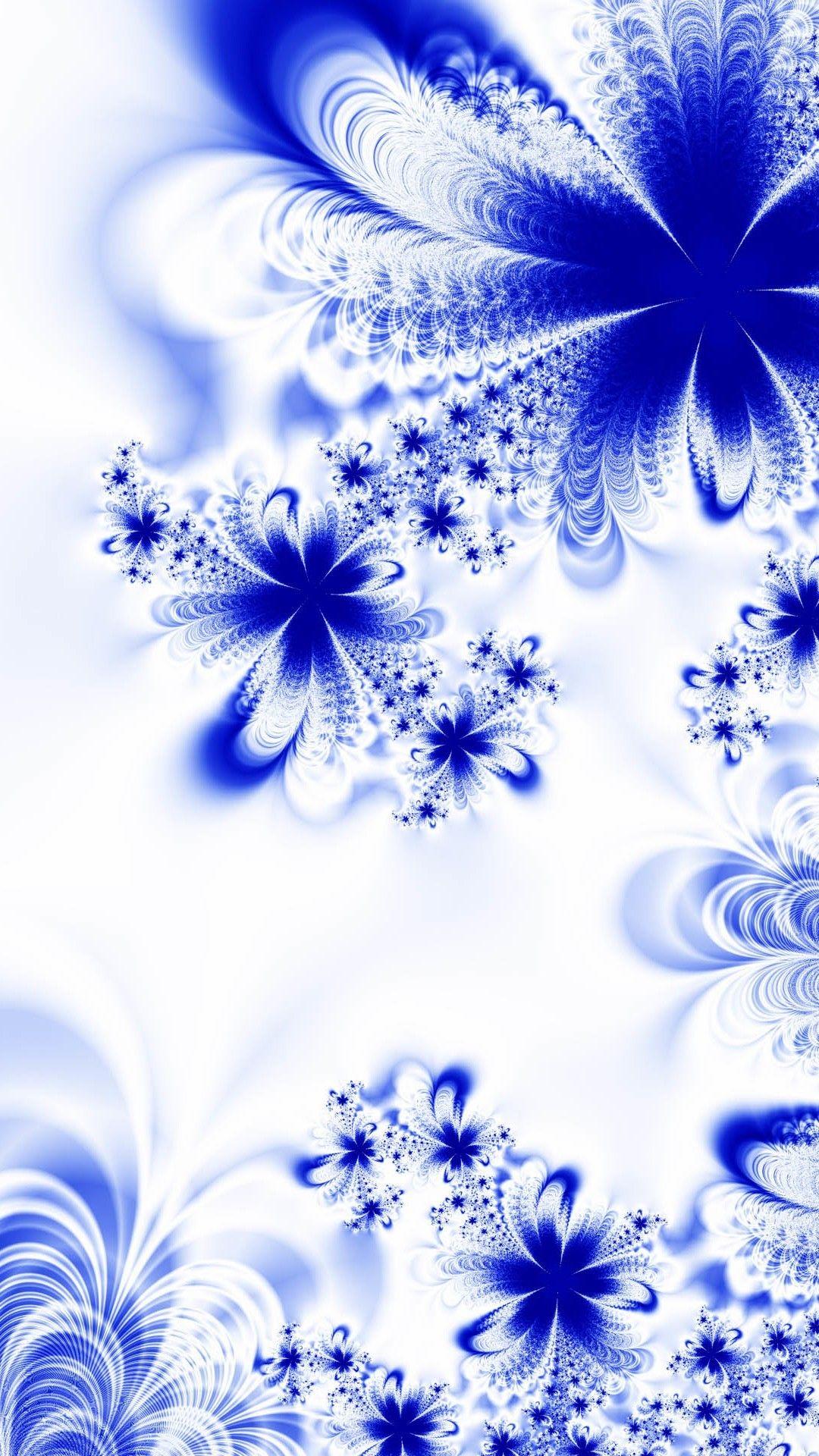 Blue Flower iPhone Wallpapers Top Free Blue Flower iPhone Backgrounds