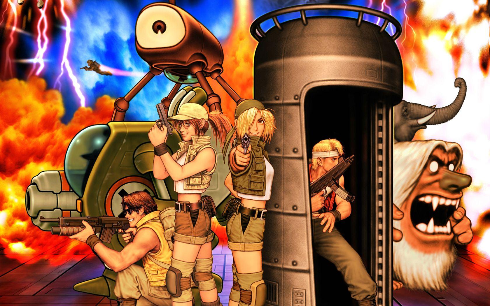 Metal Slug 3 Wallpapers Top Free Metal Slug 3 Backgrounds Wallpaperaccess