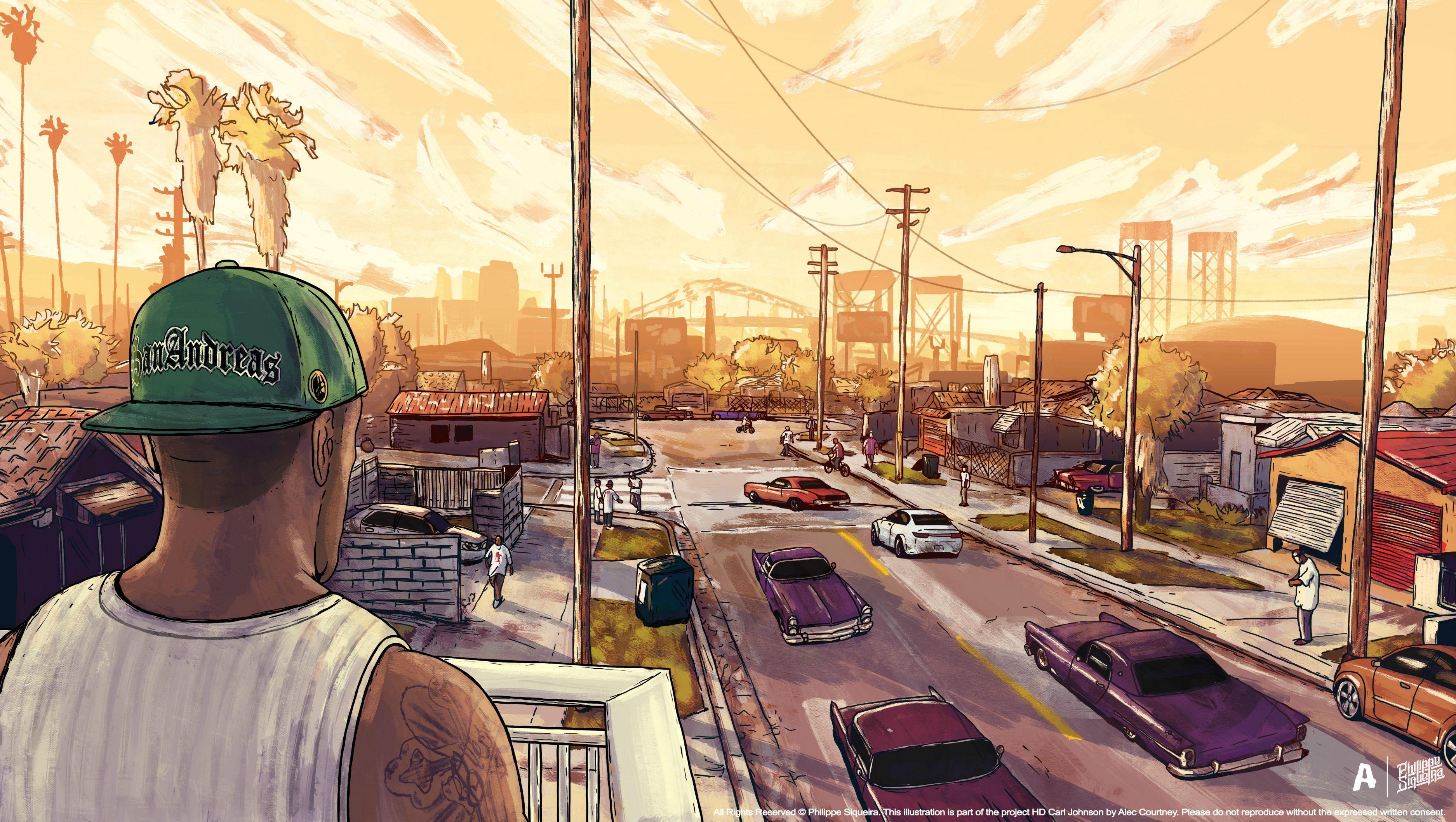 GTA SA Wallpapers Top Free GTA SA Backgrounds WallpaperAccess
