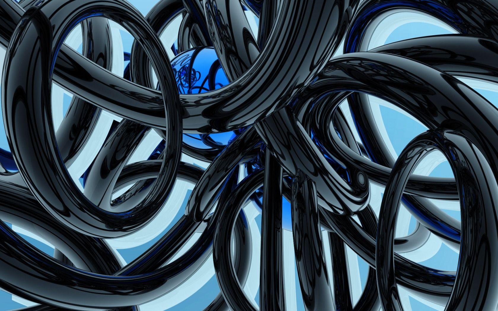 Cool Blue 3D Abstract Wallpapers Top Free Cool Blue 3D Abstract