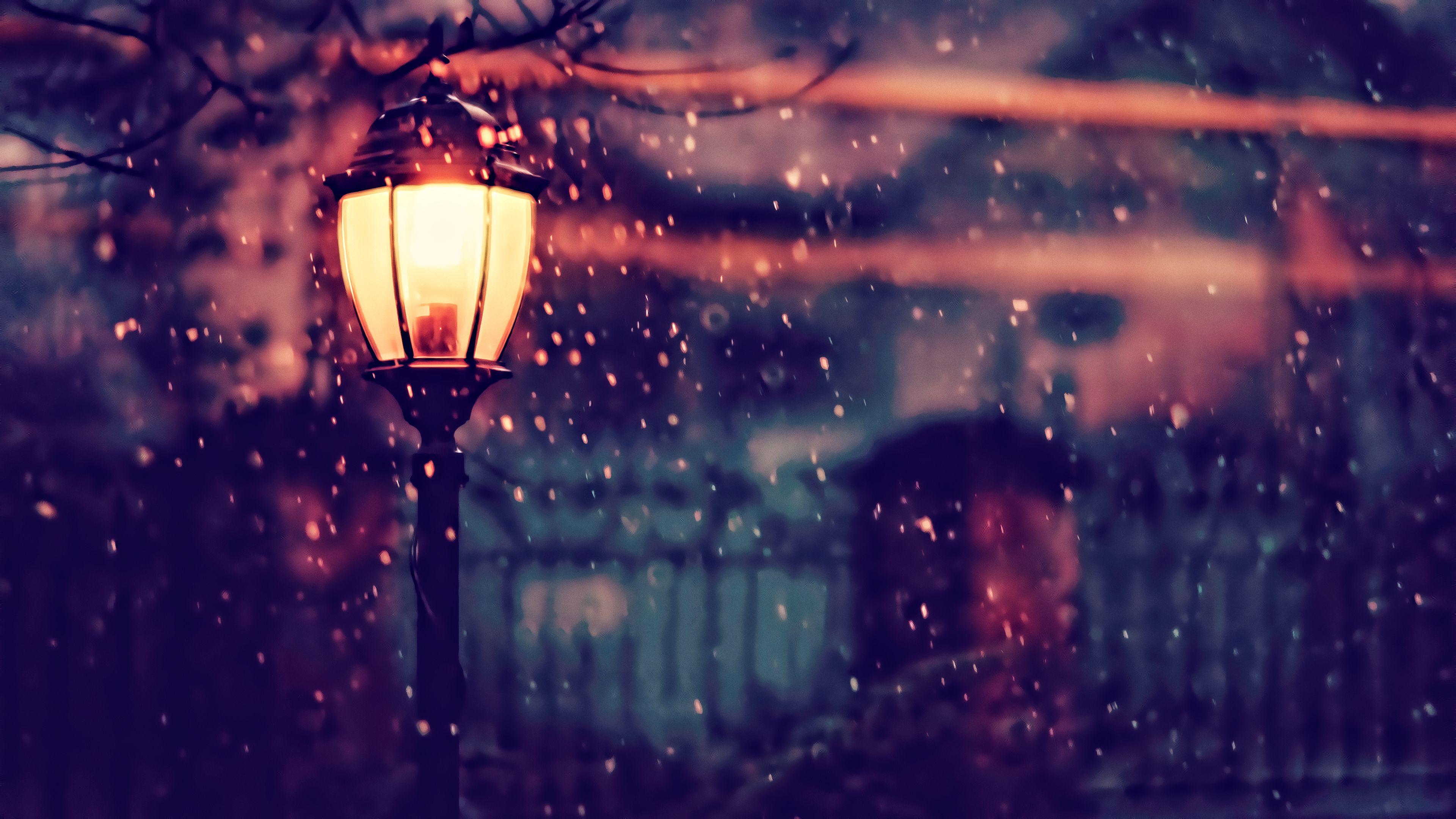 Aesthetic Streetlight Wallpaper