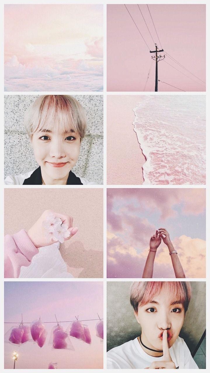 Jhope Aesthetic Pink Wallpapers Top Free Jhope Aesthetic Pink