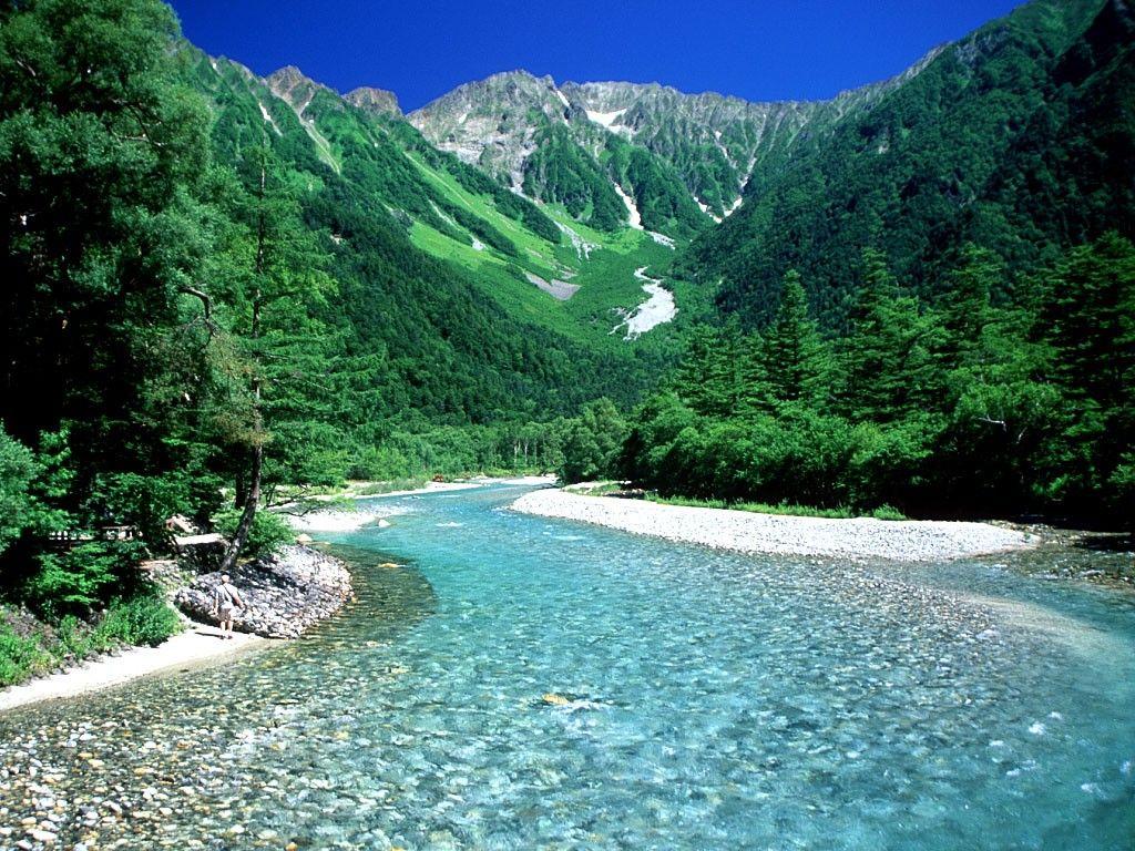 Japan Mountain River Wallpapers Top Free Japan Mountain River