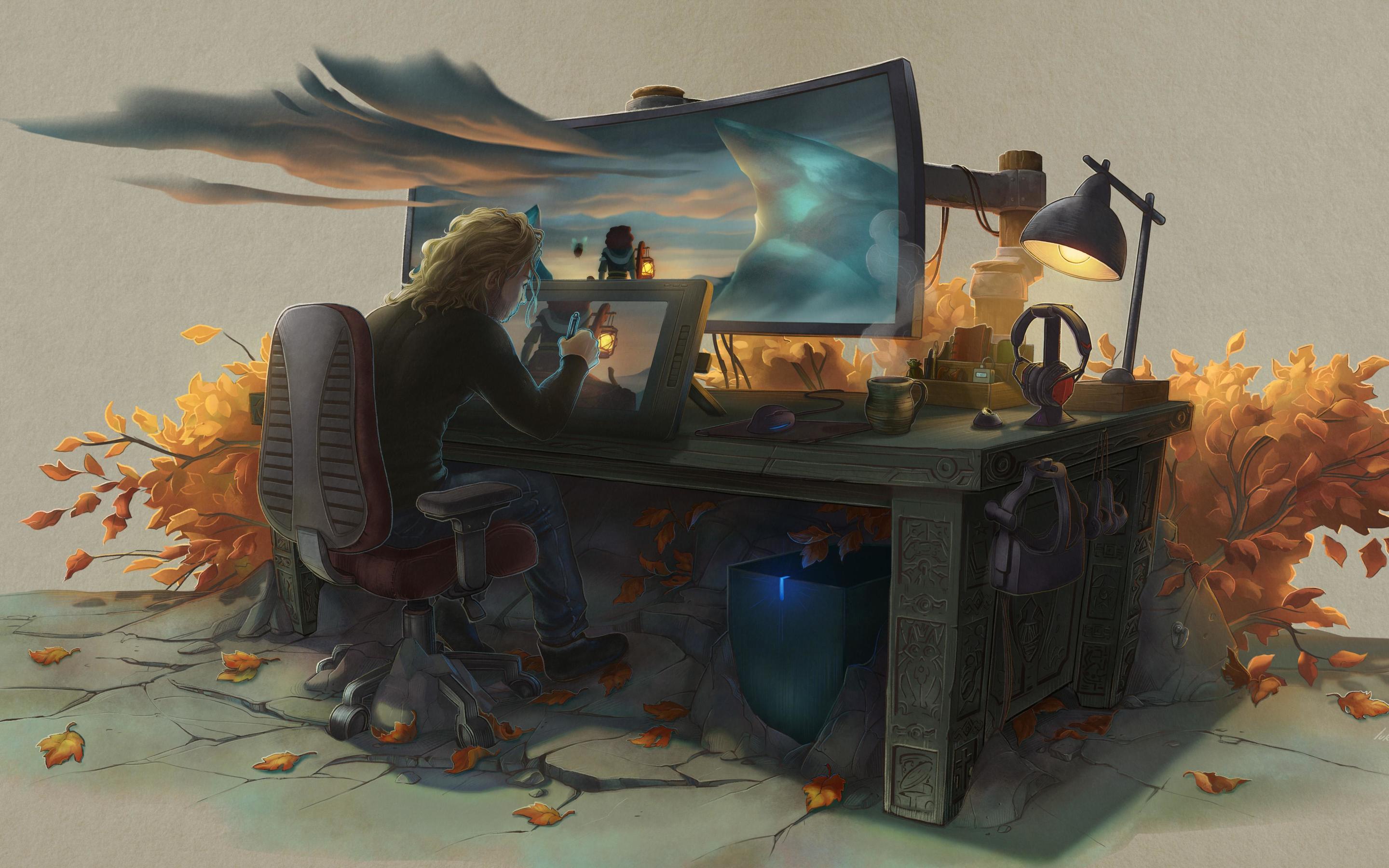 Work Space Wallpapers Top Free Work Space Backgrounds WallpaperAccess