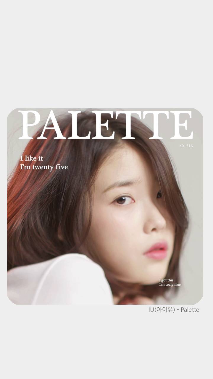 IU Palette Wallpapers Top Free IU Palette Backgrounds WallpaperAccess