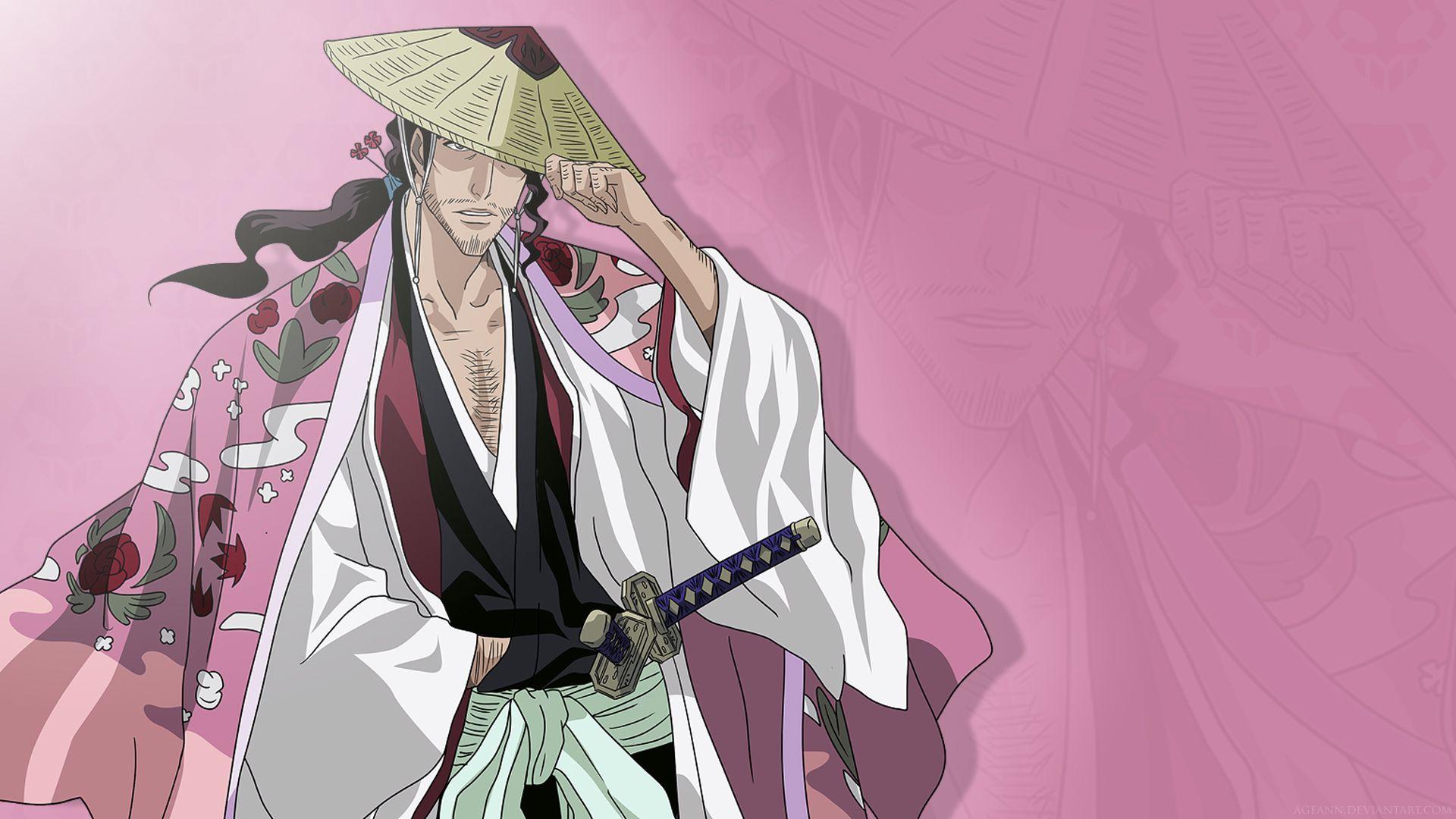 Shunsui Kyōraku Wallpapers Top Free Shunsui Kyōraku Backgrounds