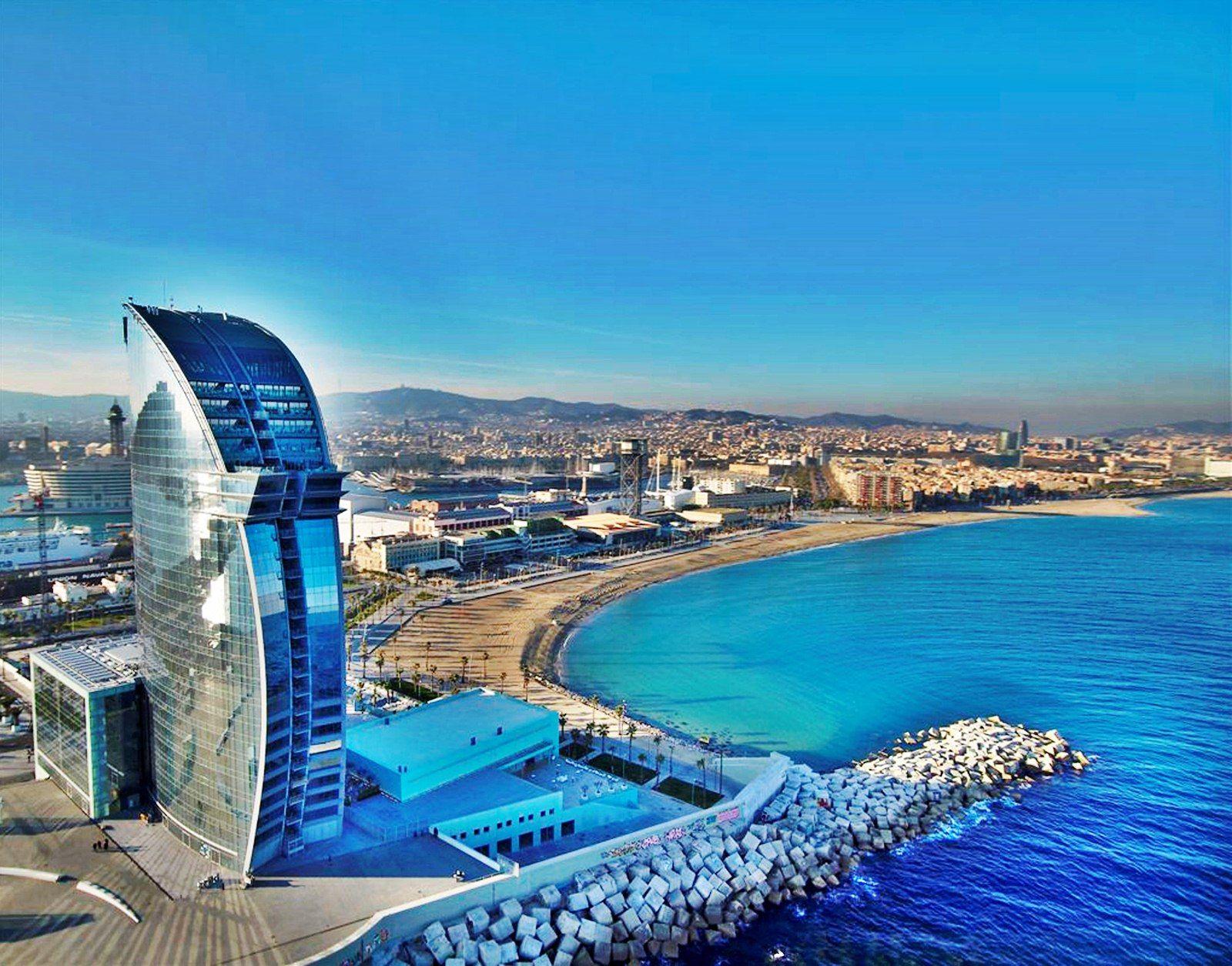 Barcelona Beach Wallpapers Top Free Barcelona Beach Backgrounds