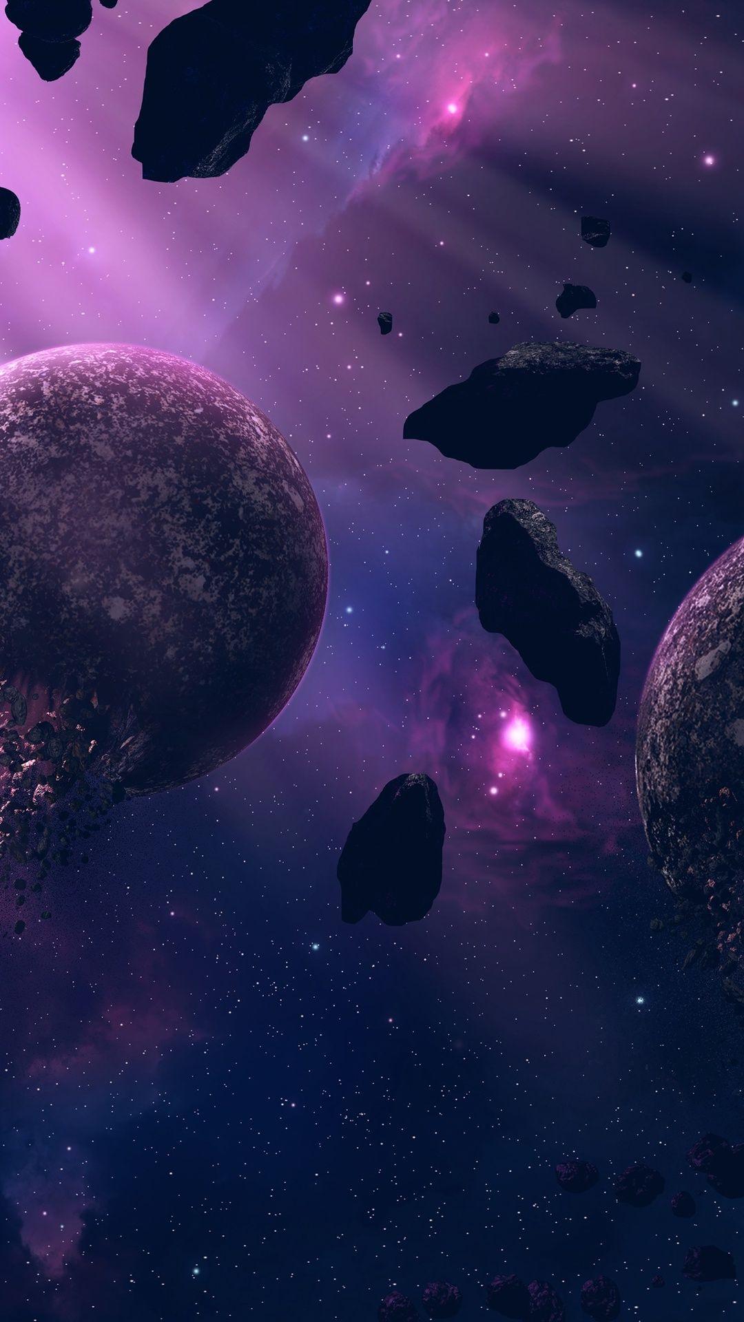Dark Purple Space Wallpapers Top Free Dark Purple Space Backgrounds