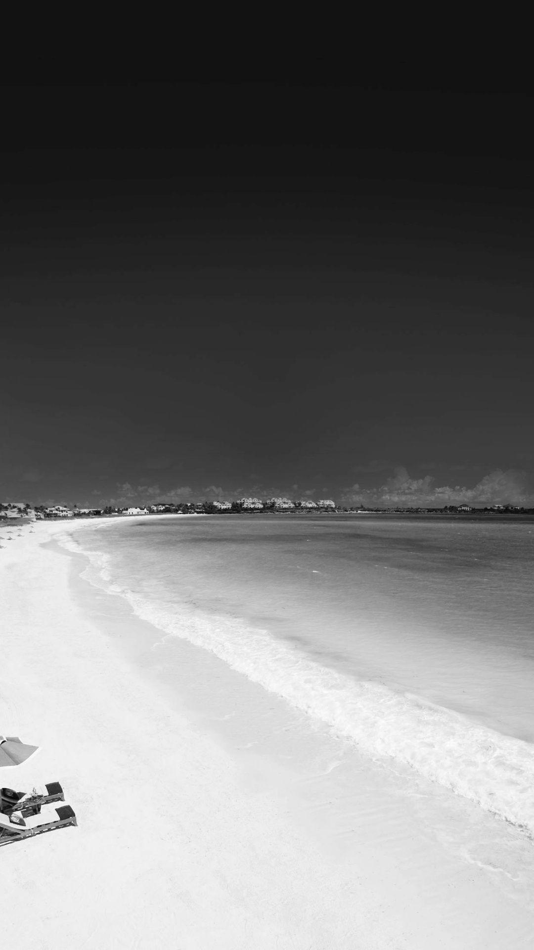 Black and White Beach Wallpapers Top Free Black and White Beach