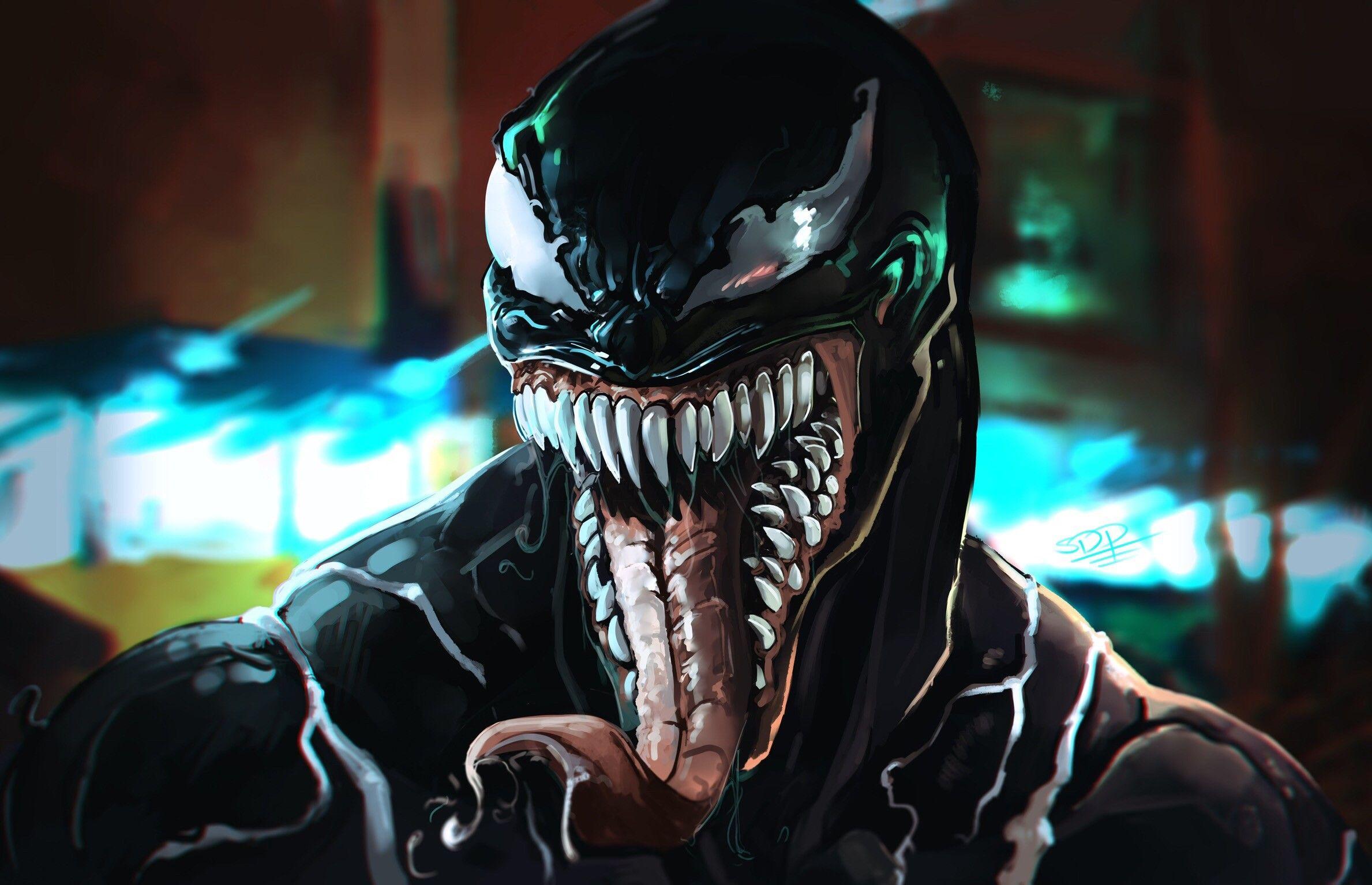 Venom 3D Wallpapers Top Free Venom 3D Backgrounds WallpaperAccess