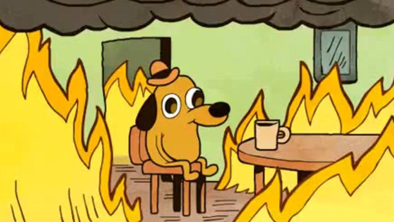 This Is Fine Wallpapers Top Free This Is Fine Backgrounds