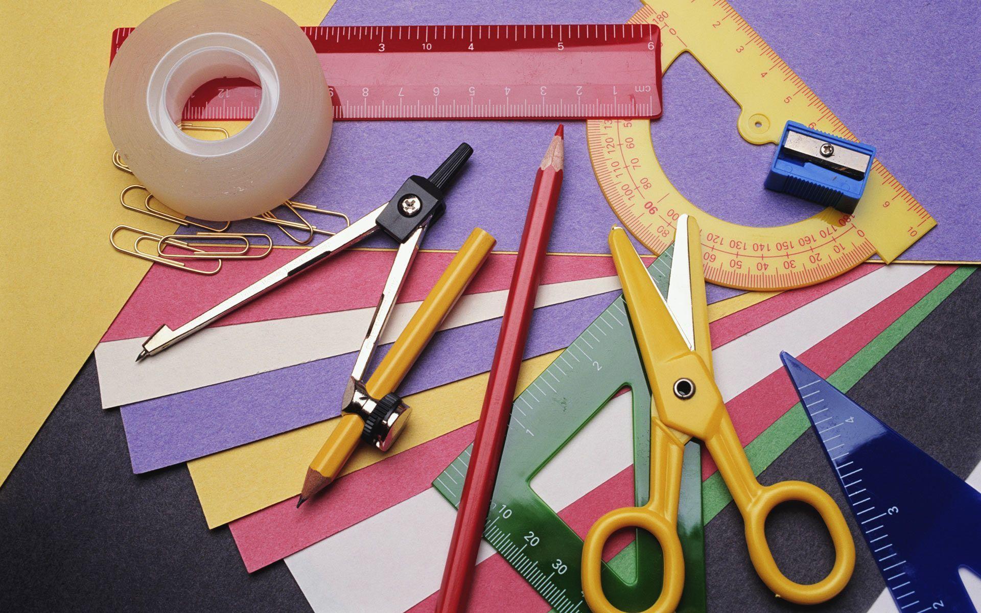 School Supplies Wallpapers Top Free School Supplies Backgrounds