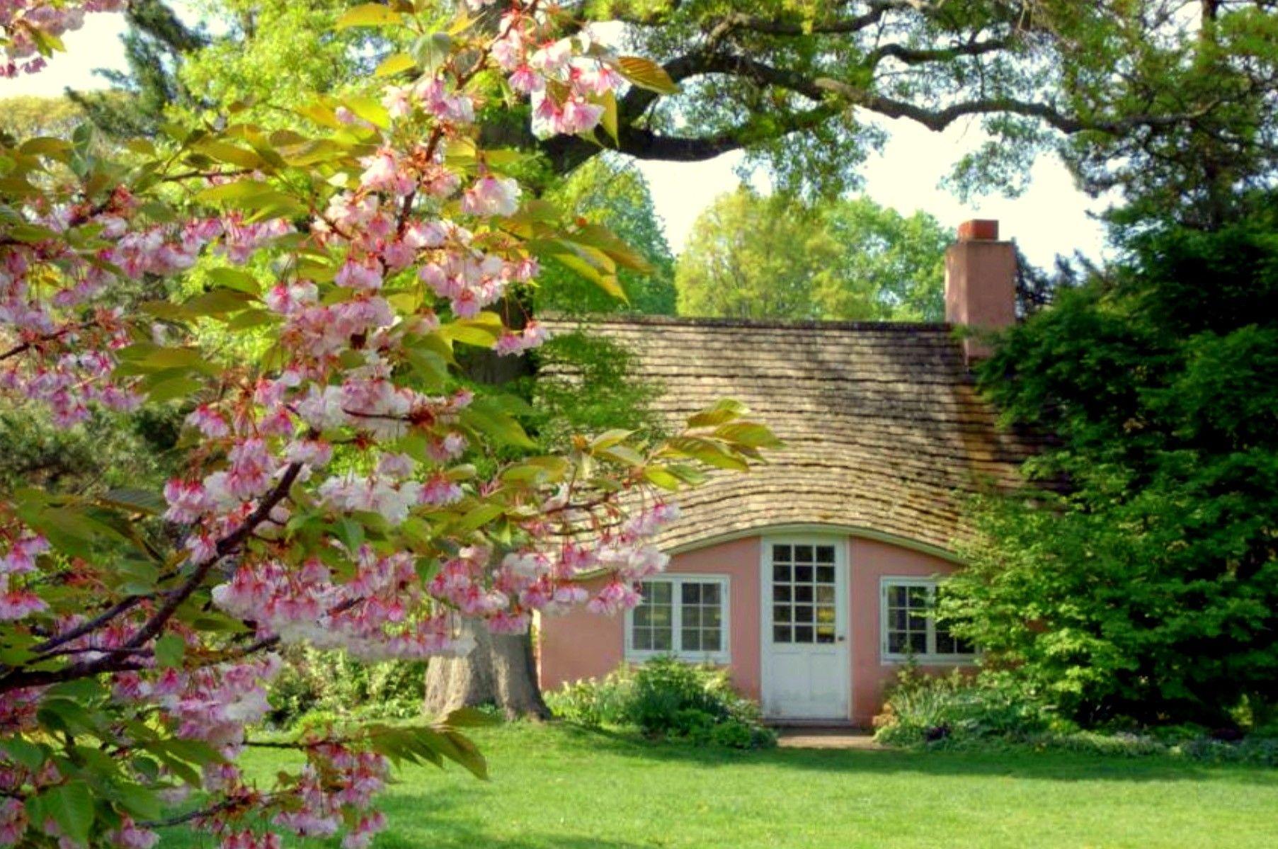 Garden House Wallpapers Top Free Garden House Backgrounds