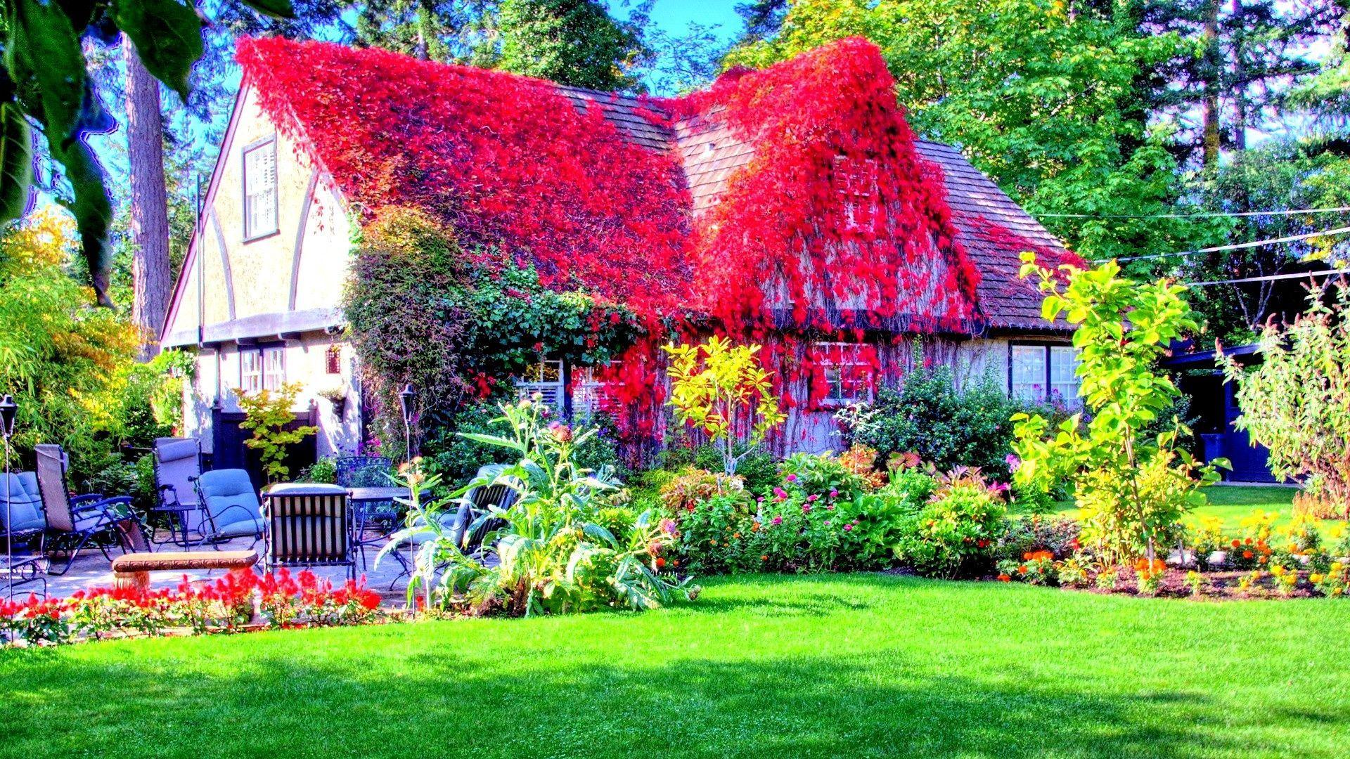 Garden House Wallpapers Top Free Garden House Backgrounds