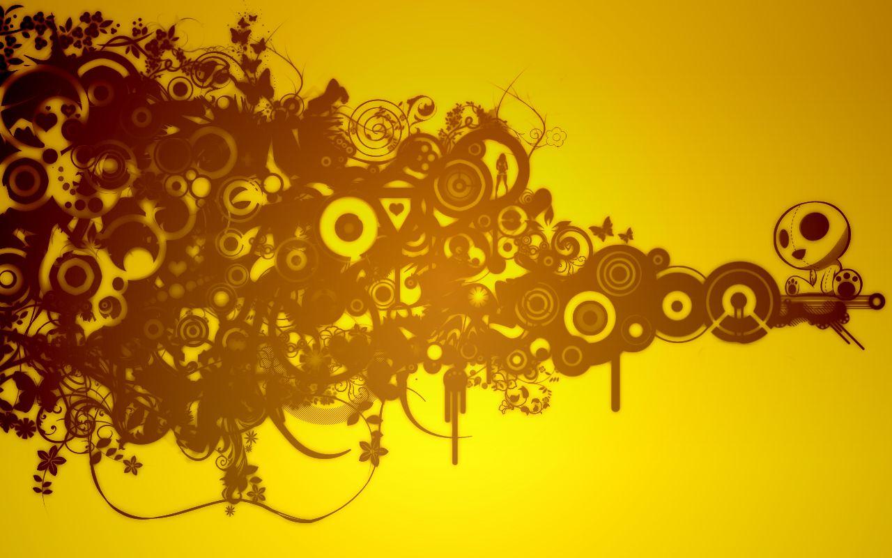 Yellow Art Wallpapers Top Free Yellow Art Backgrounds WallpaperAccess